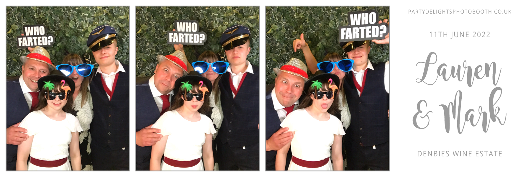 Lauren & Mark's Wedding | View more photos from the event at gallery.partydelightsphotobooth.co.uk/u/PartyDelightsPhotoBooth/Lauren-Marks-Wedding