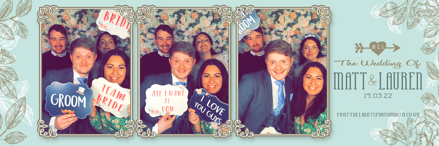 Lauren & Matt’s Wedding | View more photos from the event at gallery.partydelightsphotobooth.co.uk/u/PartyDelightsPhotoBooth/Lauren-Matt’s-Wedding