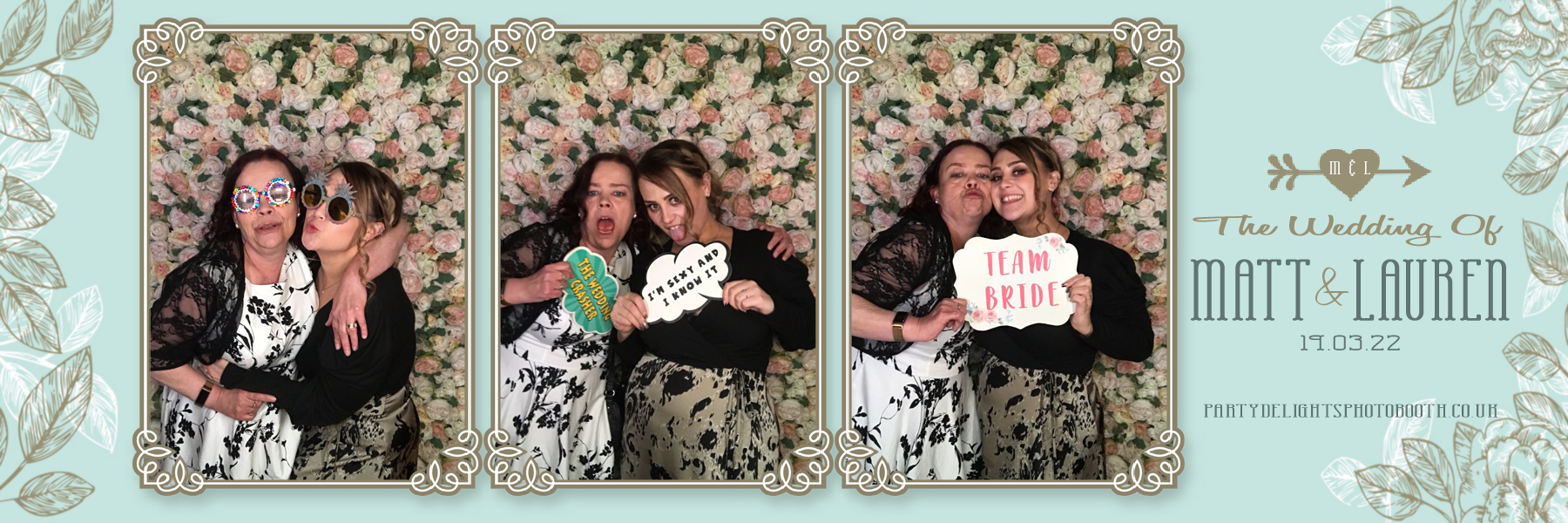 Lauren & Matt’s Wedding | View more photos from the event at gallery.partydelightsphotobooth.co.uk/u/PartyDelightsPhotoBooth/Lauren-Matt’s-Wedding