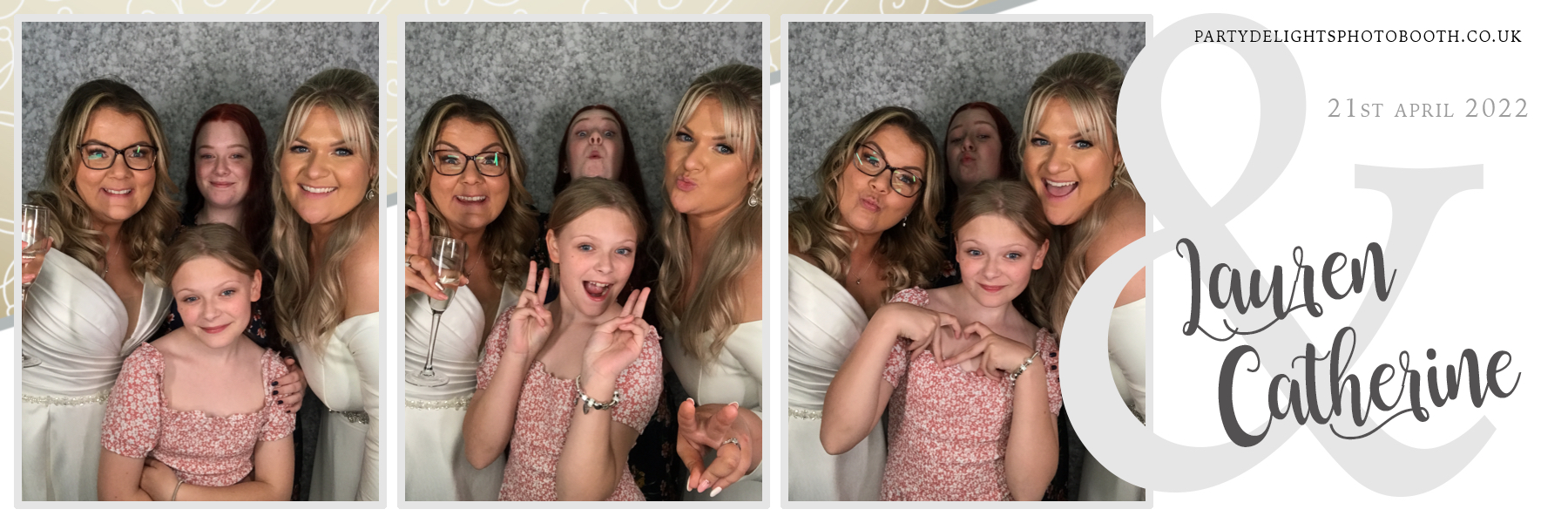 Lauren and Cath’s wedding | View more photos from the event at gallery.partydelightsphotobooth.co.uk/u/PartyDelightsPhotoBooth/Lauren-and-Cath’s-wedding