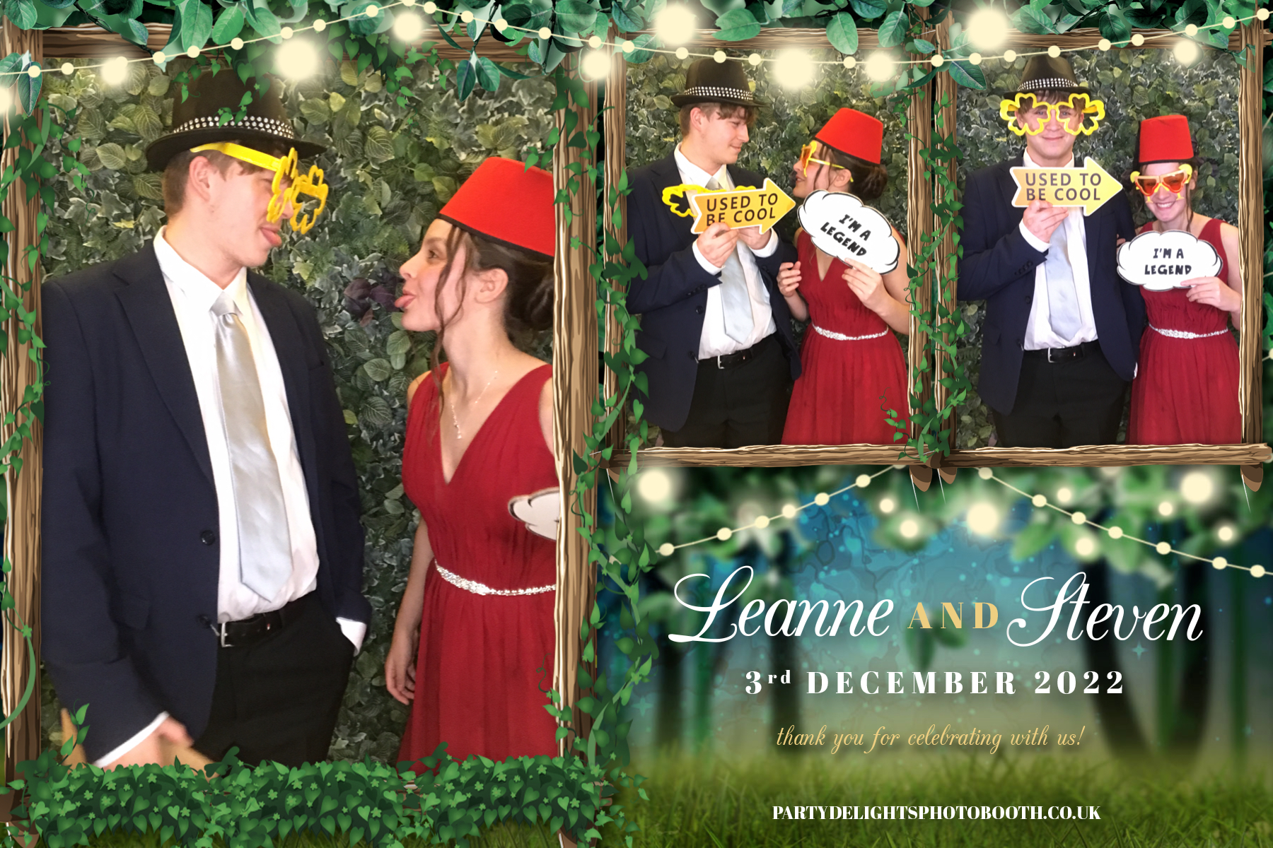 Leanne and Steve's wedding | View more photos from the event at gallery.partydelightsphotobooth.co.uk/u/PartyDelightsPhotoBooth/Leanne-and-Steves-wedding