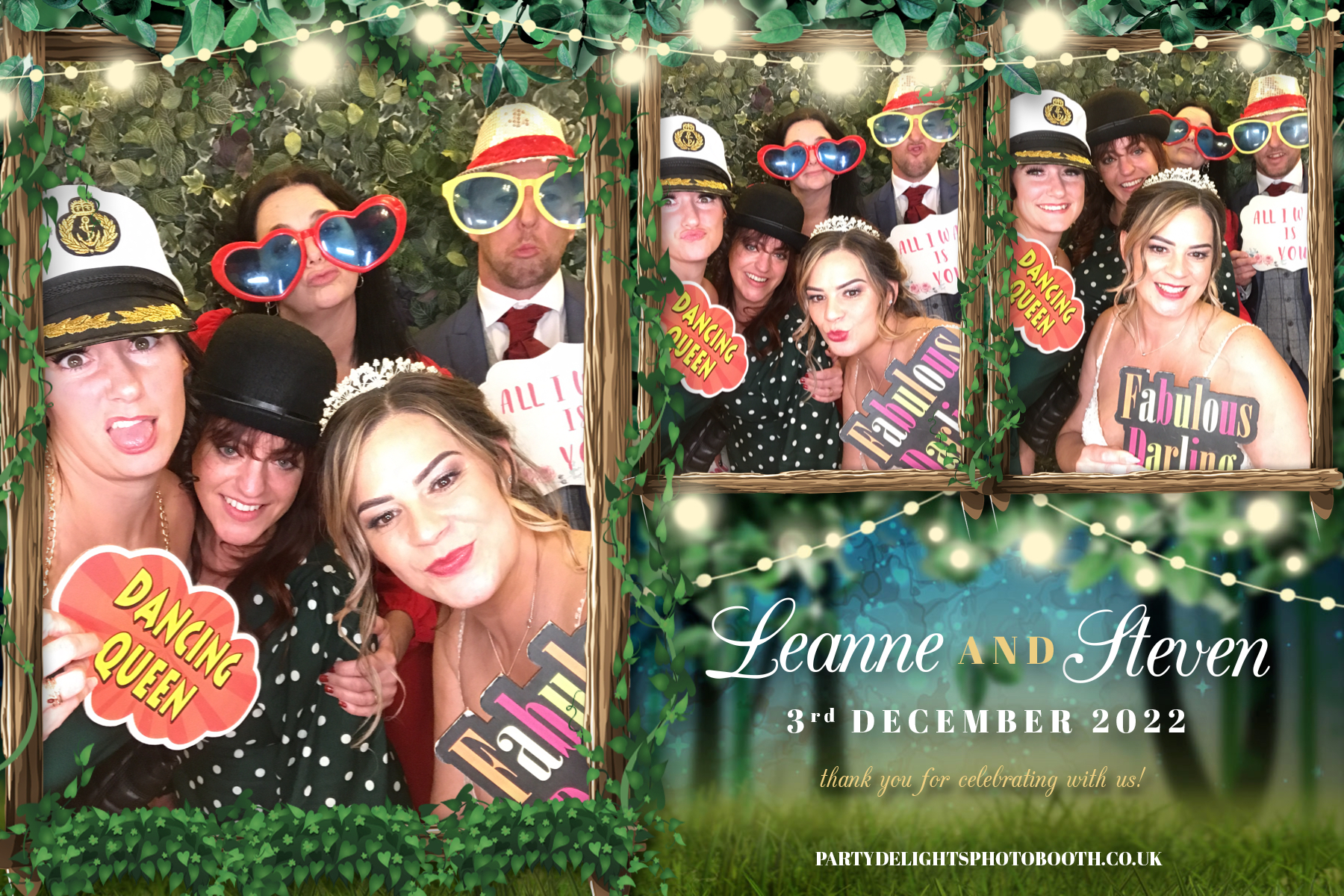 Leanne and Steve's wedding | View more photos from the event at gallery.partydelightsphotobooth.co.uk/u/PartyDelightsPhotoBooth/Leanne-and-Steves-wedding