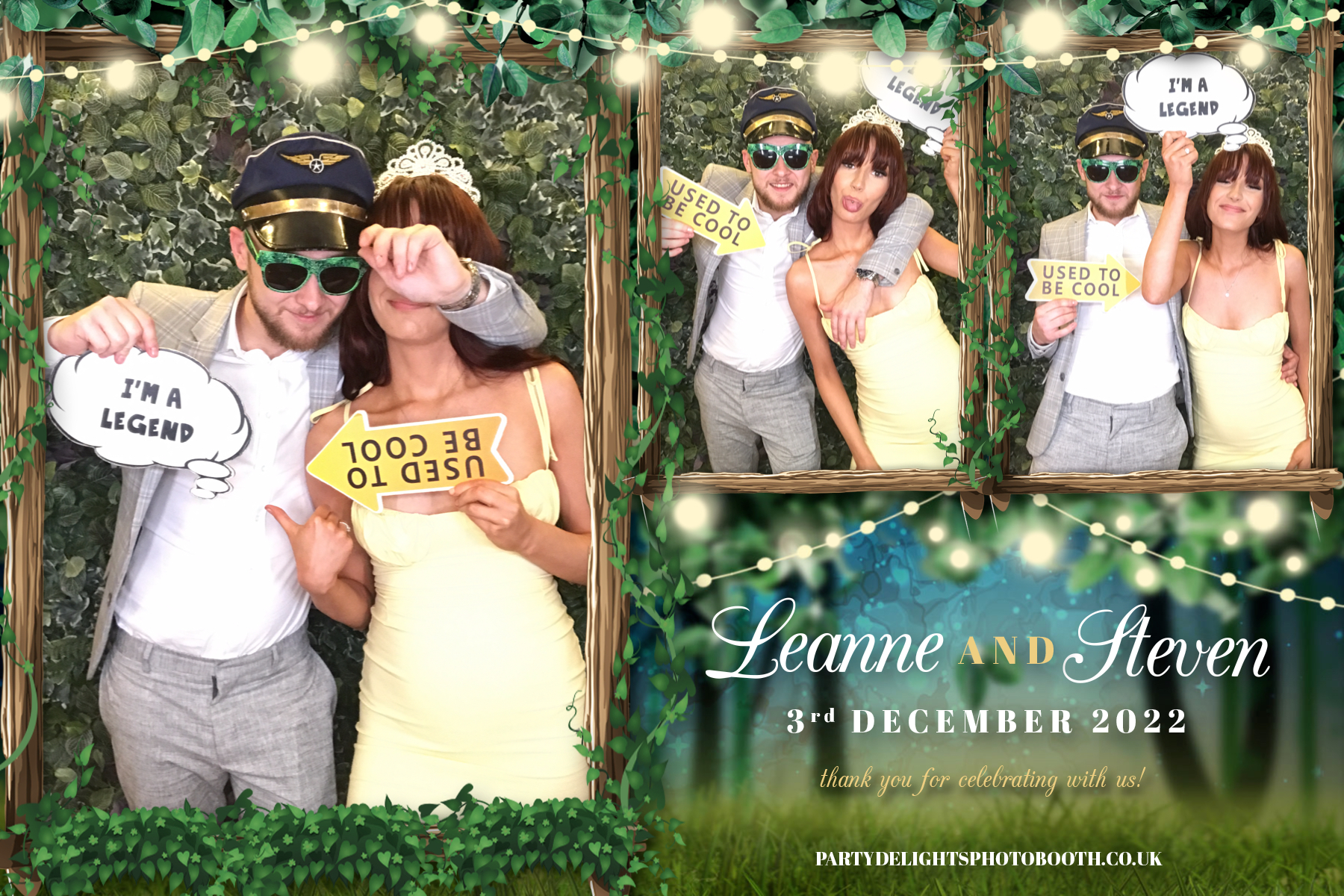 Leanne and Steve's wedding | View more photos from the event at gallery.partydelightsphotobooth.co.uk/u/PartyDelightsPhotoBooth/Leanne-and-Steves-wedding