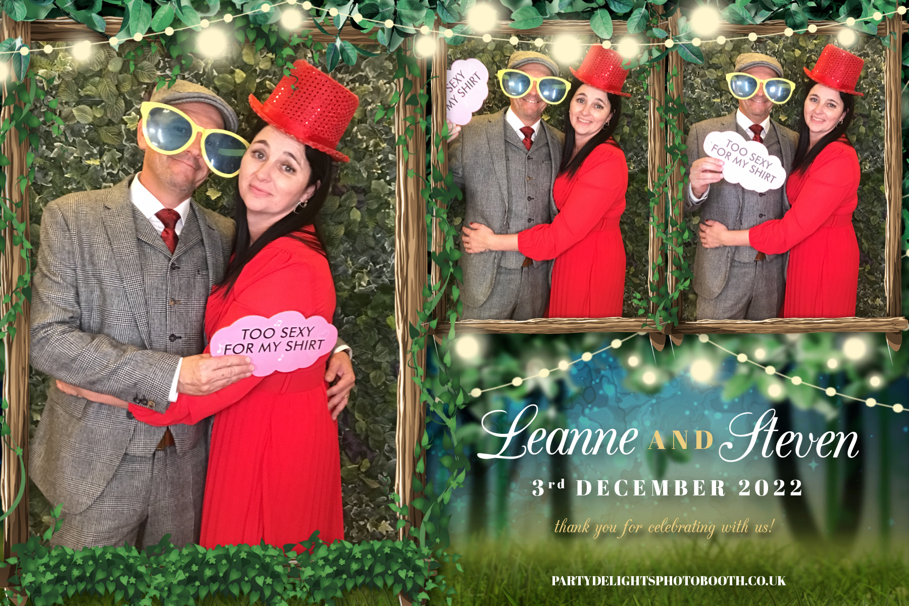 Leanne and Steve's wedding | View more photos from the event at gallery.partydelightsphotobooth.co.uk/u/PartyDelightsPhotoBooth/Leanne-and-Steves-wedding