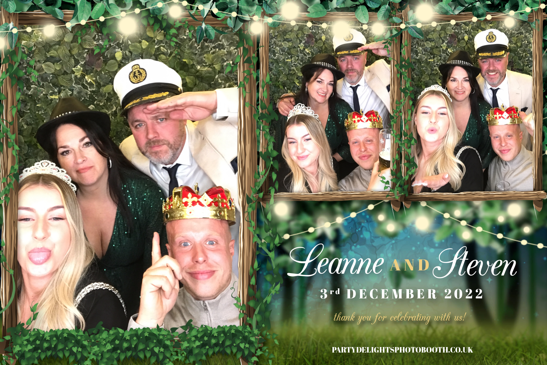 Leanne and Steve's wedding | View more photos from the event at gallery.partydelightsphotobooth.co.uk/u/PartyDelightsPhotoBooth/Leanne-and-Steves-wedding