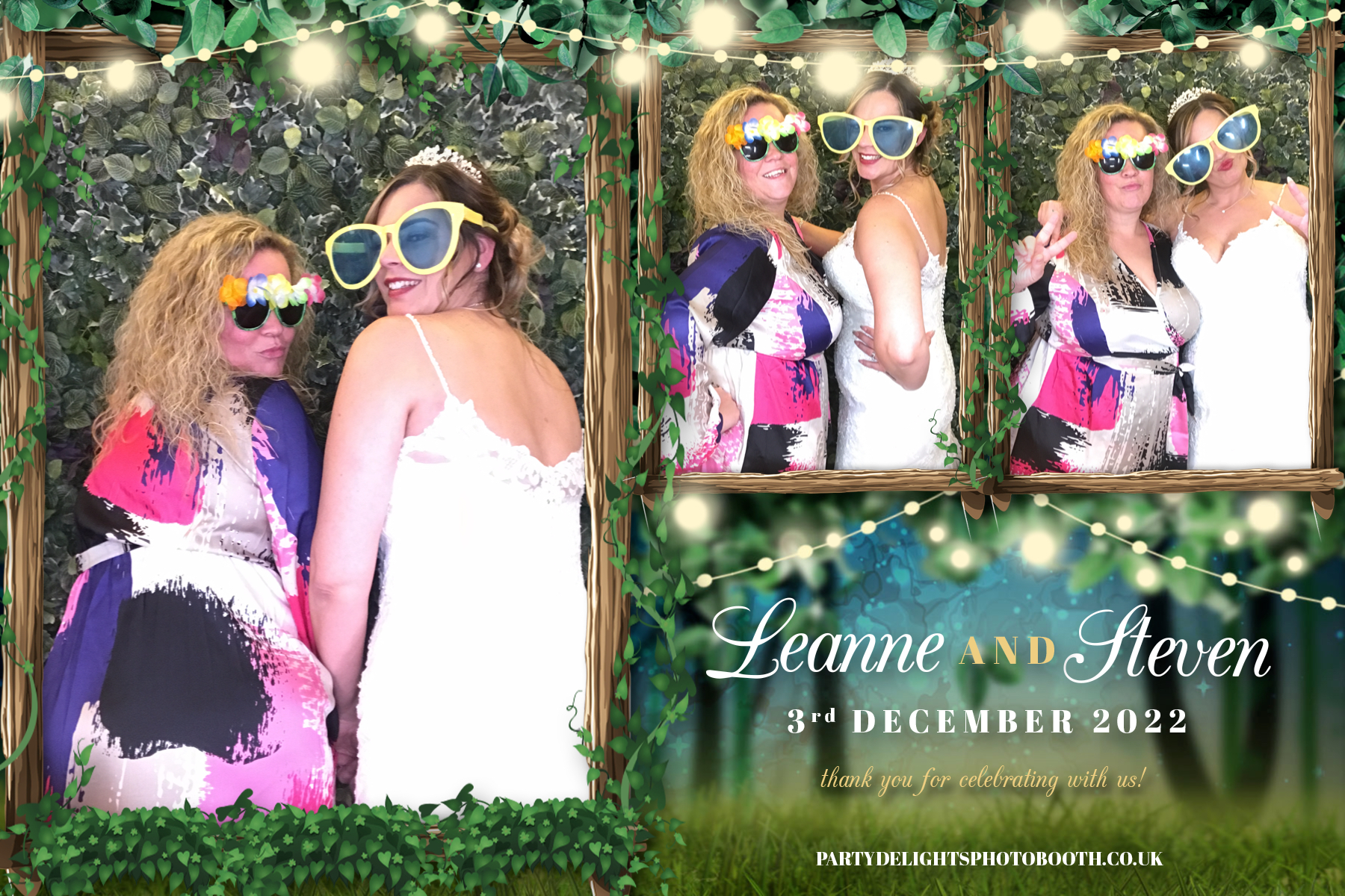 Leanne and Steve's wedding | View more photos from the event at gallery.partydelightsphotobooth.co.uk/u/PartyDelightsPhotoBooth/Leanne-and-Steves-wedding