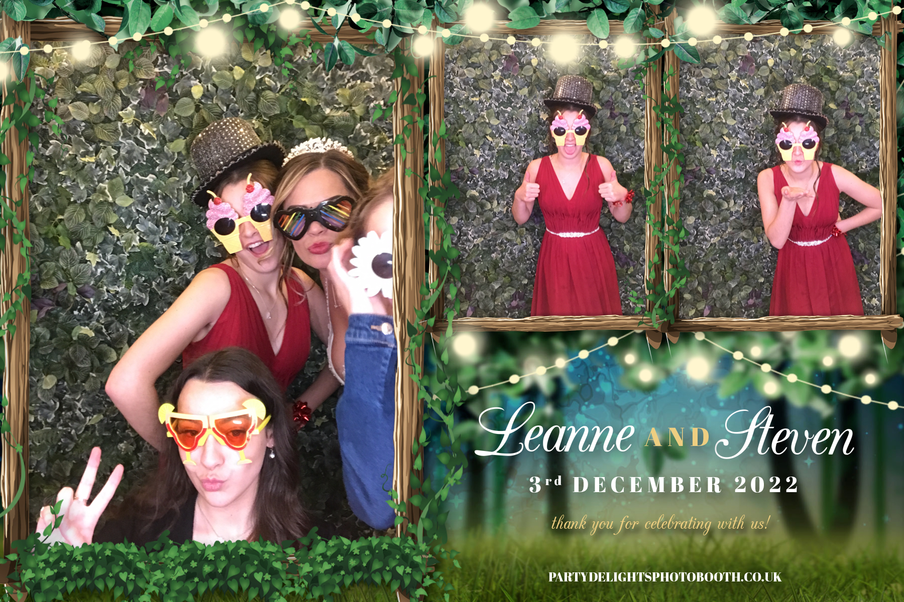Leanne and Steve's wedding | View more photos from the event at gallery.partydelightsphotobooth.co.uk/u/PartyDelightsPhotoBooth/Leanne-and-Steves-wedding