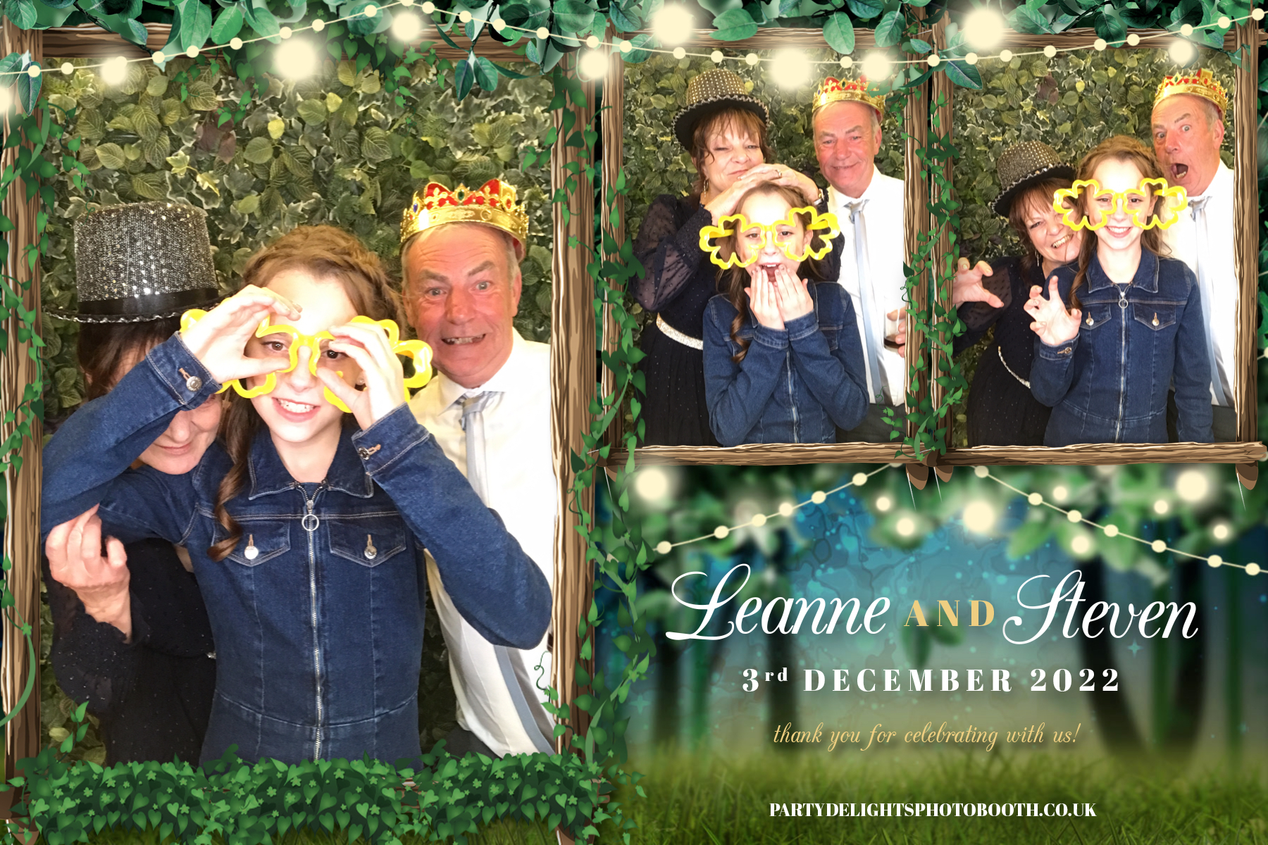 Leanne and Steve's wedding | View more photos from the event at gallery.partydelightsphotobooth.co.uk/u/PartyDelightsPhotoBooth/Leanne-and-Steves-wedding