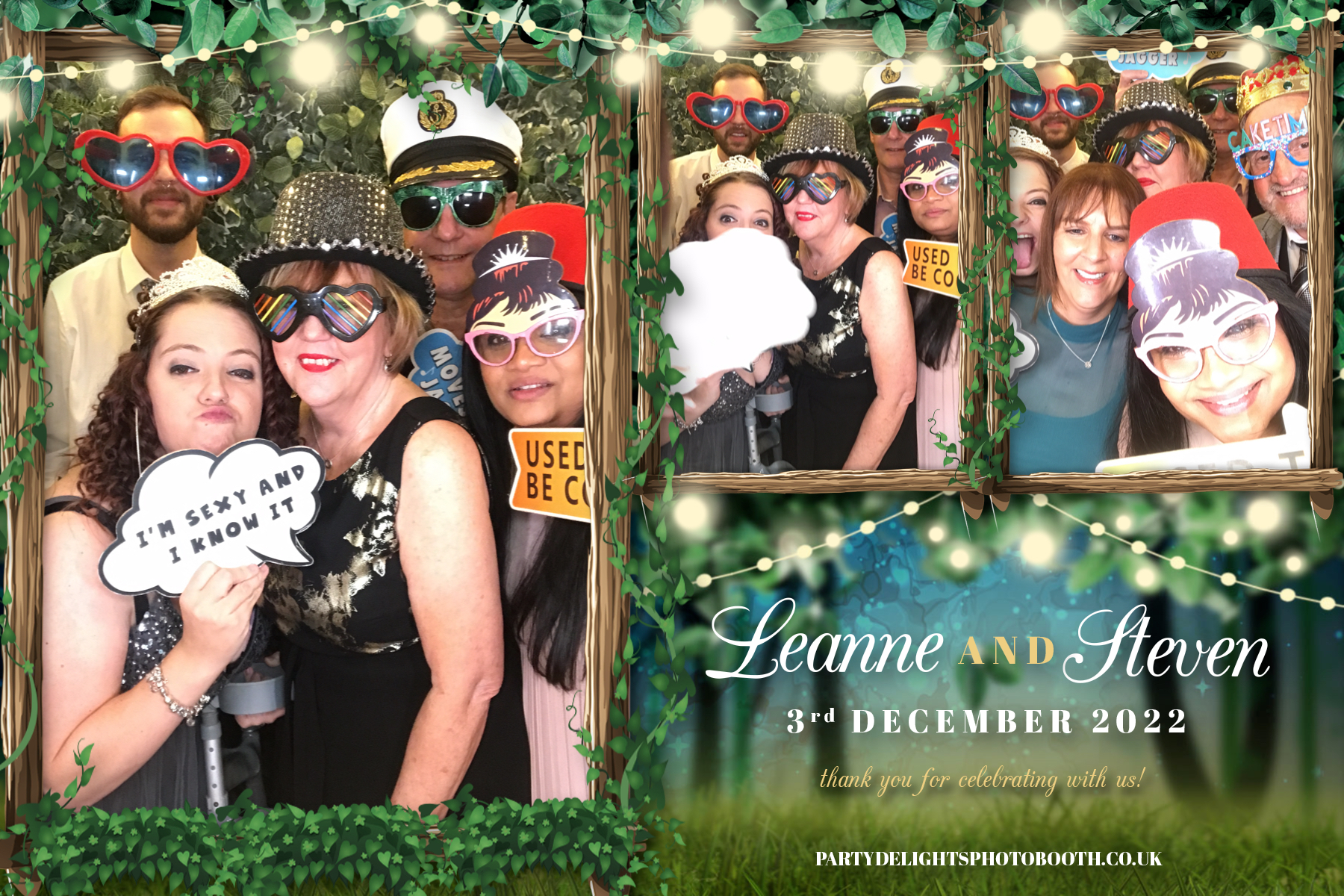 Leanne and Steve's wedding | View more photos from the event at gallery.partydelightsphotobooth.co.uk/u/PartyDelightsPhotoBooth/Leanne-and-Steves-wedding