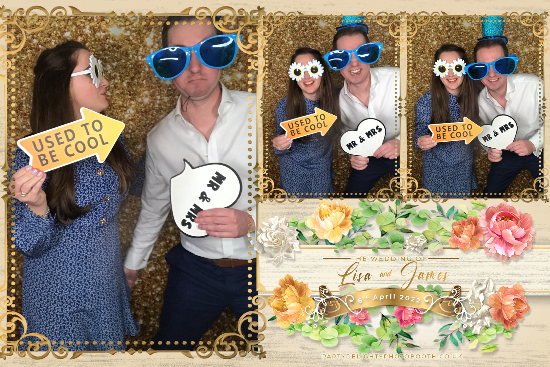 Lisa & James Wedding | View more photos from the event at gallery.partydelightsphotobooth.co.uk/u/PartyDelightsPhotoBooth/Lisa-James-Wedding