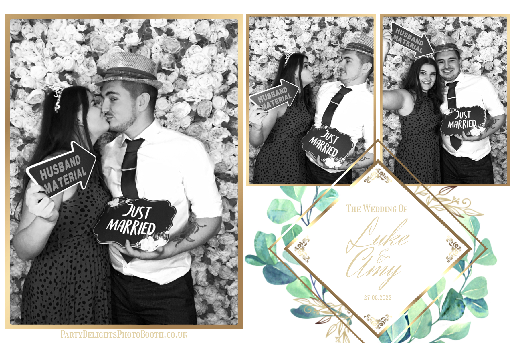 Luke & Amy’s Wedding | View more photos from the event at gallery.partydelightsphotobooth.co.uk/u/PartyDelightsPhotoBooth/Luke-Amy’s-Wedding