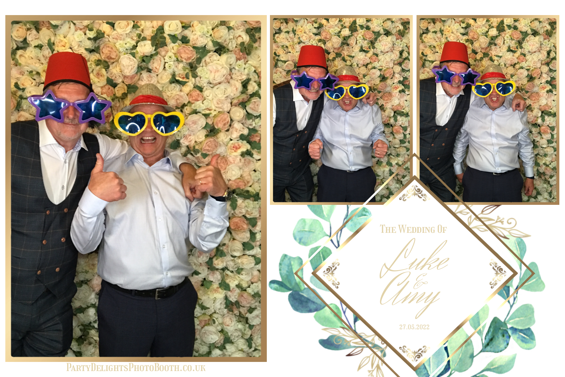 Luke & Amy’s Wedding | View more photos from the event at gallery.partydelightsphotobooth.co.uk/u/PartyDelightsPhotoBooth/Luke-Amy’s-Wedding