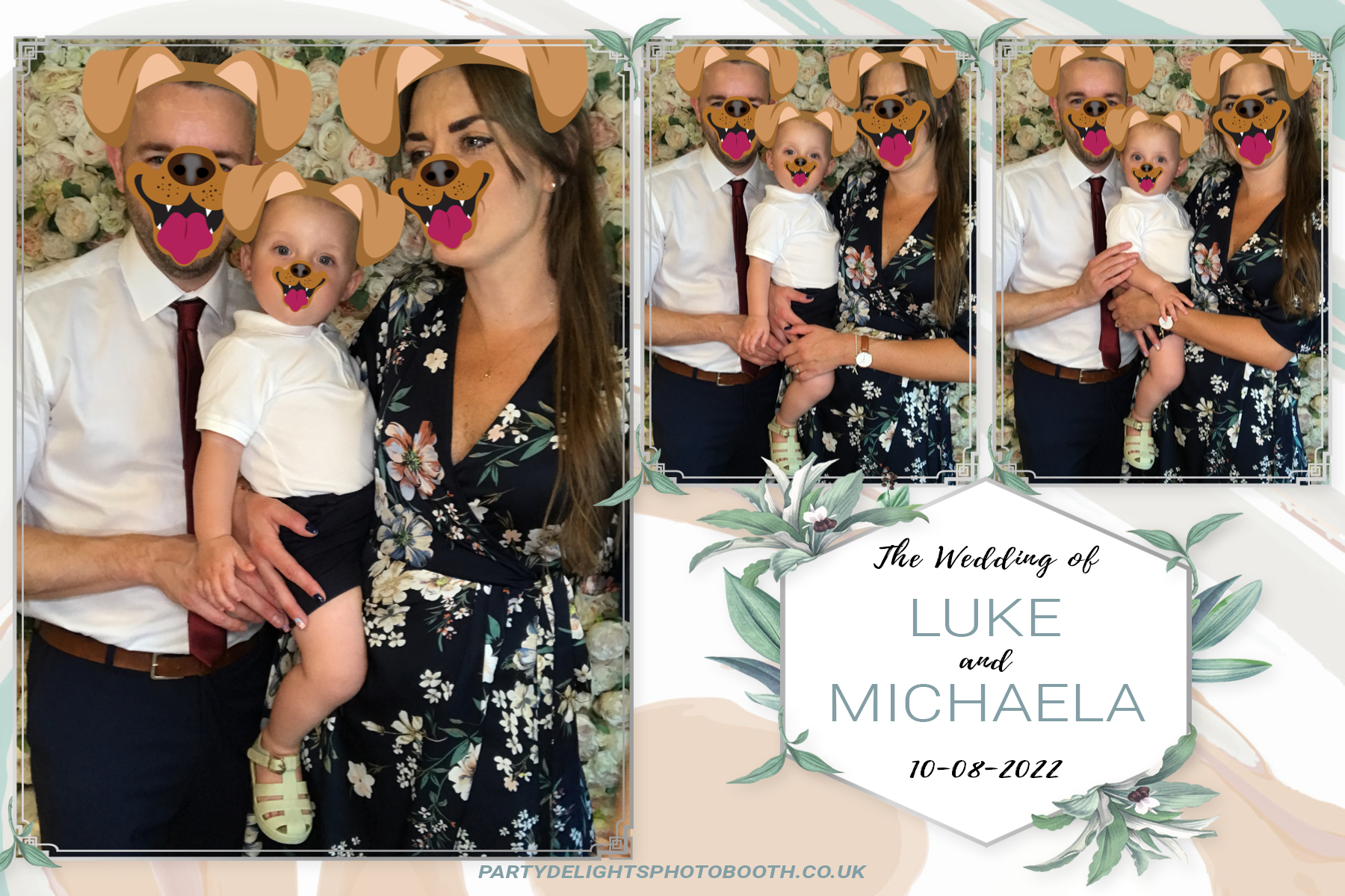 Luke & Michaela’s Wedding | View more photos from the event at gallery.partydelightsphotobooth.co.uk/u/PartyDelightsPhotoBooth/Luke-Michaela’s-Wedding