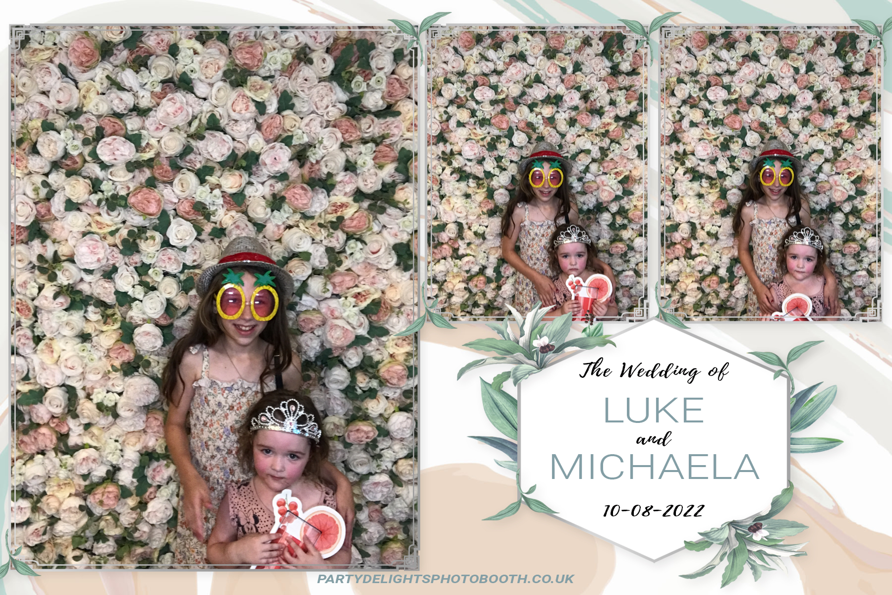 Luke & Michaela’s Wedding | View more photos from the event at gallery.partydelightsphotobooth.co.uk/u/PartyDelightsPhotoBooth/Luke-Michaela’s-Wedding