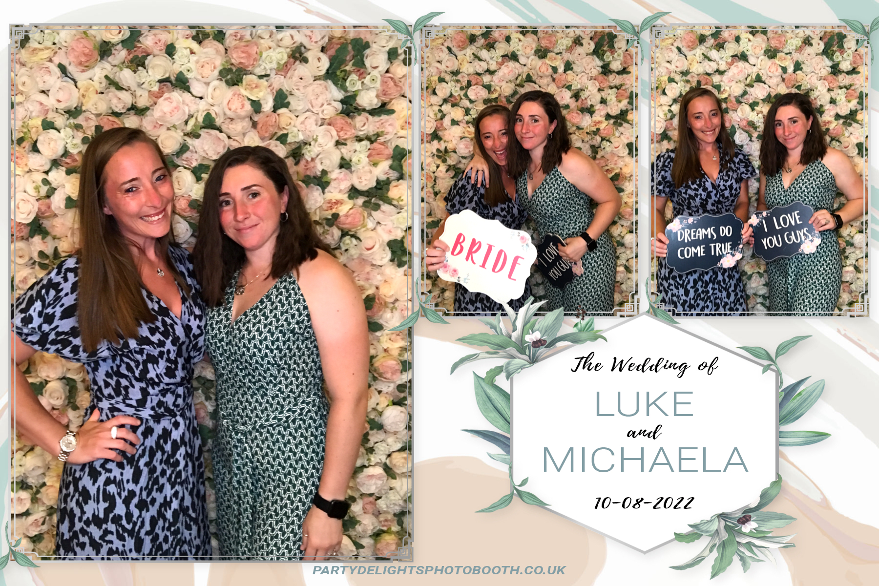 Luke & Michaela’s Wedding | View more photos from the event at gallery.partydelightsphotobooth.co.uk/u/PartyDelightsPhotoBooth/Luke-Michaela’s-Wedding