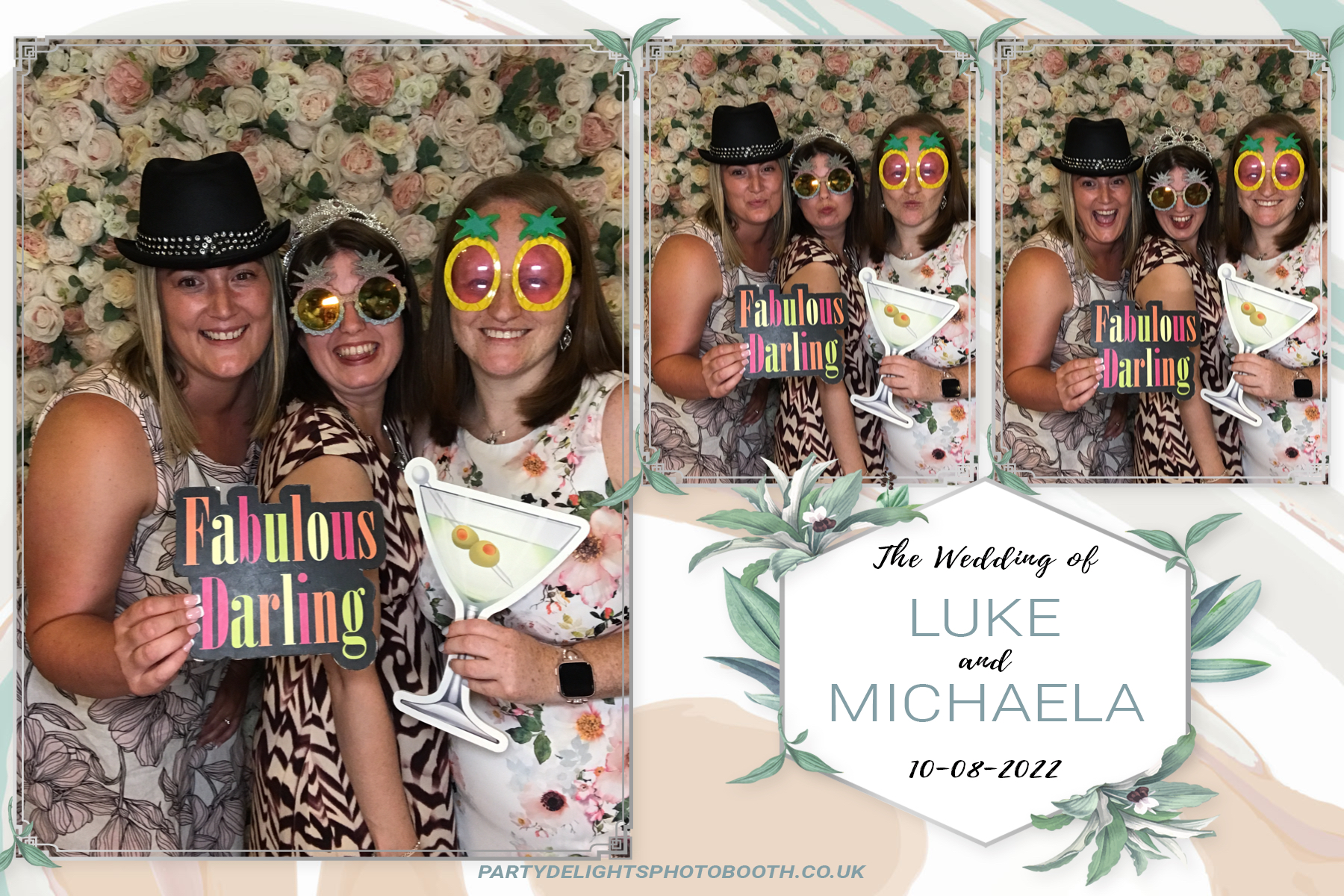 Luke & Michaela’s Wedding | View more photos from the event at gallery.partydelightsphotobooth.co.uk/u/PartyDelightsPhotoBooth/Luke-Michaela’s-Wedding