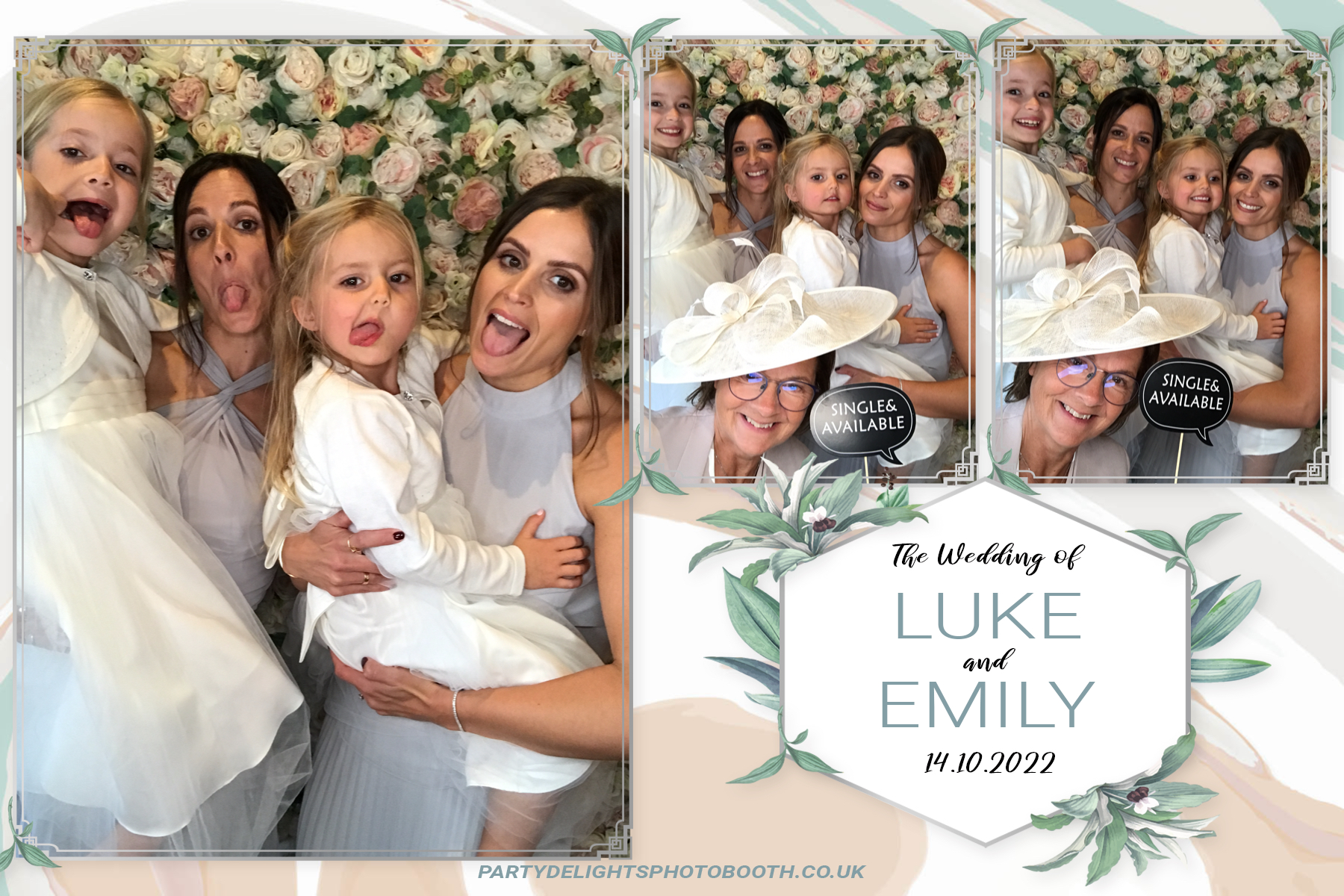 Luke and Emily’s Wedding | View more photos from the event at gallery.partydelightsphotobooth.co.uk/u/PartyDelightsPhotoBooth/Luke-and-Emily’s-Wedding