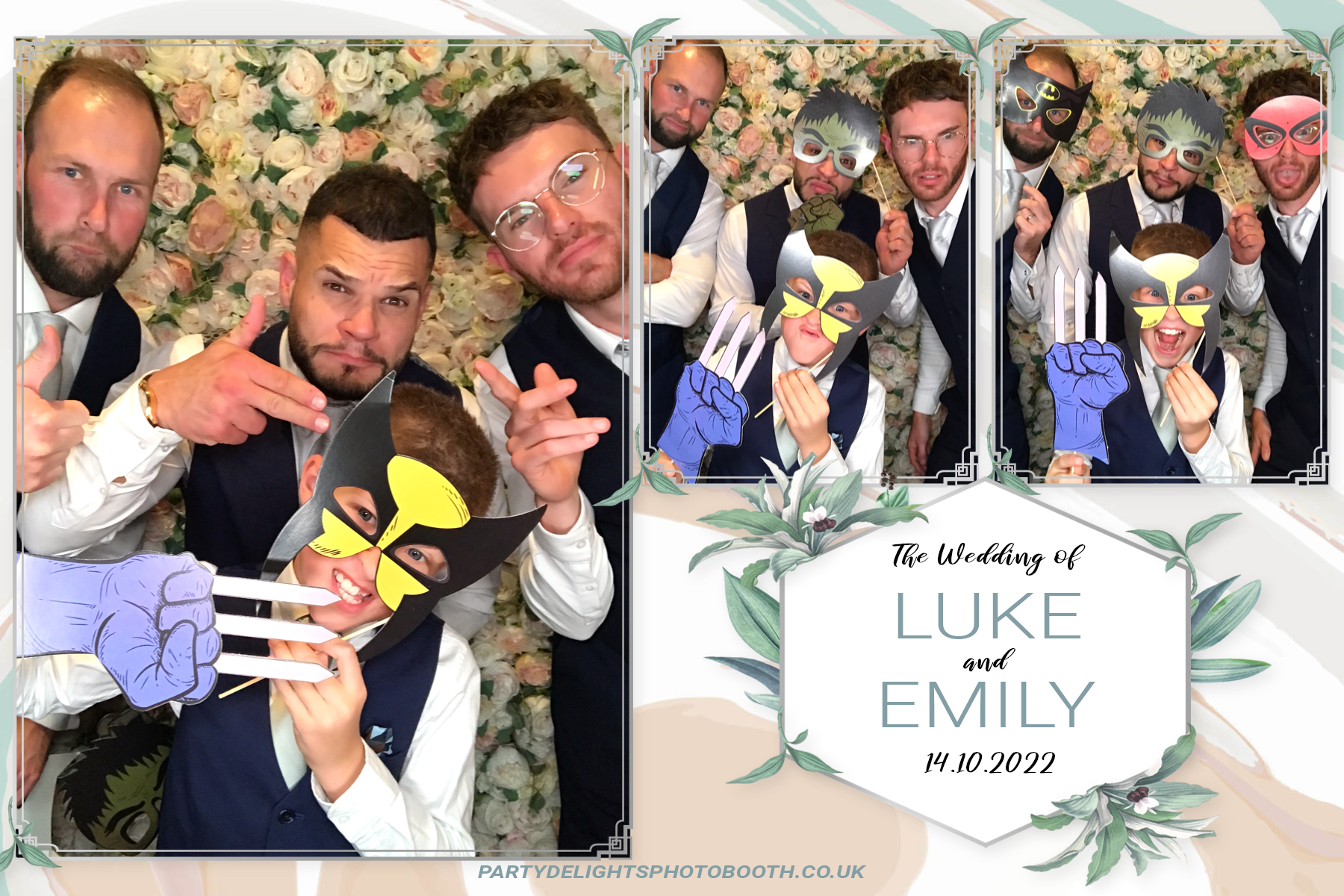 Luke and Emily’s Wedding | View more photos from the event at gallery.partydelightsphotobooth.co.uk/u/PartyDelightsPhotoBooth/Luke-and-Emily’s-Wedding