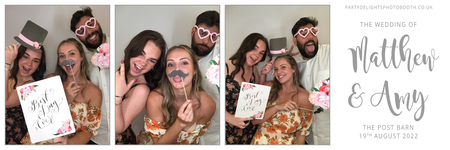 Matthew & Amy’s Wedding | View more photos from the event at gallery.partydelightsphotobooth.co.uk/u/PartyDelightsPhotoBooth/Matthew-Amy’s-Wedding
