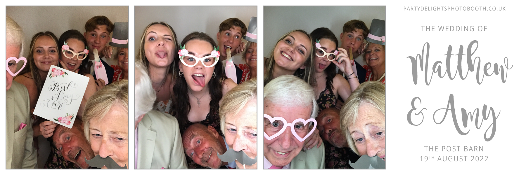 Matthew & Amy’s Wedding | View more photos from the event at gallery.partydelightsphotobooth.co.uk/u/PartyDelightsPhotoBooth/Matthew-Amy’s-Wedding