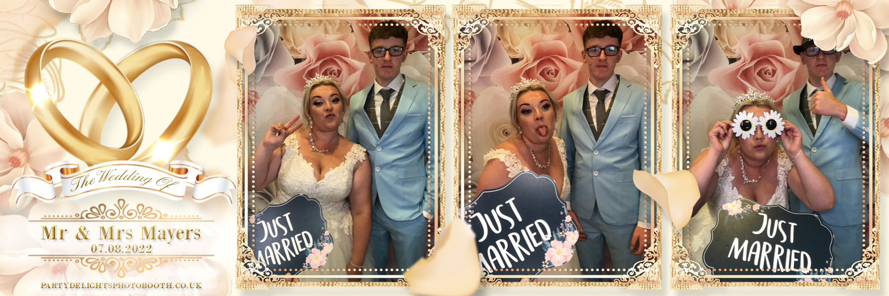 Mr & Mrs Mayers | View more photos from the event at gallery.partydelightsphotobooth.co.uk/u/PartyDelightsPhotoBooth/Mr-Mrs-Mayers
