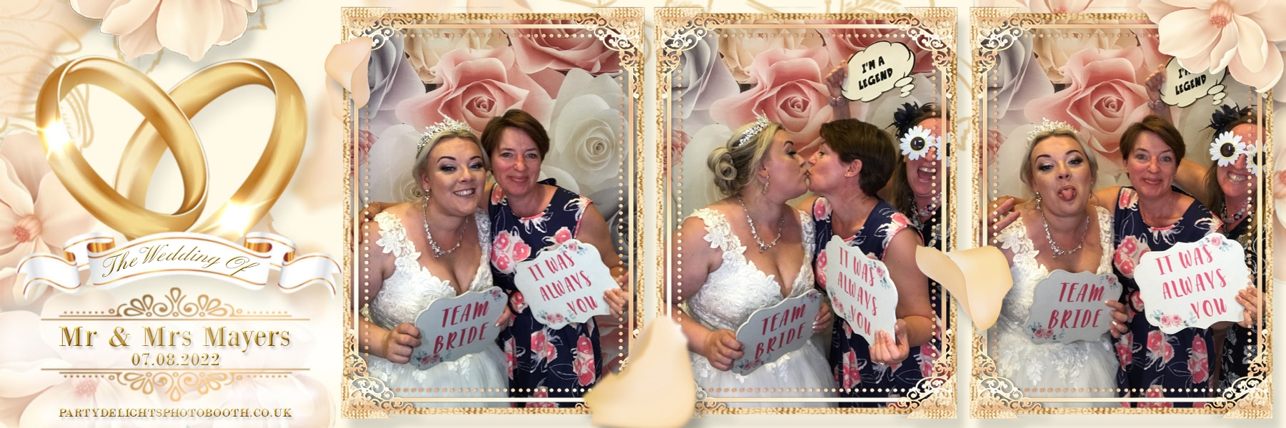 Mr & Mrs Mayers | View more photos from the event at gallery.partydelightsphotobooth.co.uk/u/PartyDelightsPhotoBooth/Mr-Mrs-Mayers