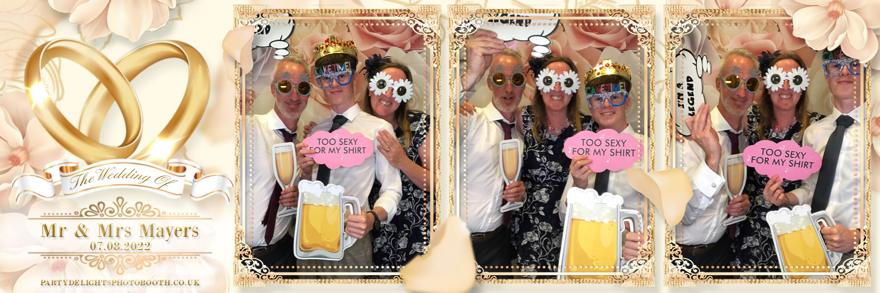 Mr & Mrs Mayers | View more photos from the event at gallery.partydelightsphotobooth.co.uk/u/PartyDelightsPhotoBooth/Mr-Mrs-Mayers