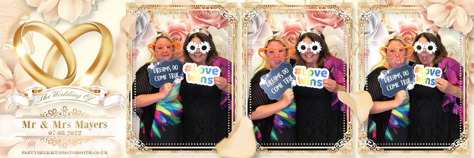 Mr & Mrs Mayers | View more photos from the event at gallery.partydelightsphotobooth.co.uk/u/PartyDelightsPhotoBooth/Mr-Mrs-Mayers