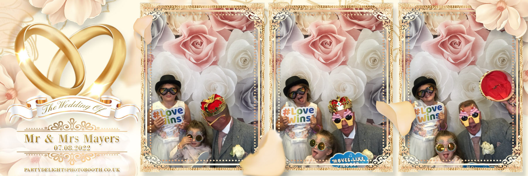Mr & Mrs Mayers | View more photos from the event at gallery.partydelightsphotobooth.co.uk/u/PartyDelightsPhotoBooth/Mr-Mrs-Mayers