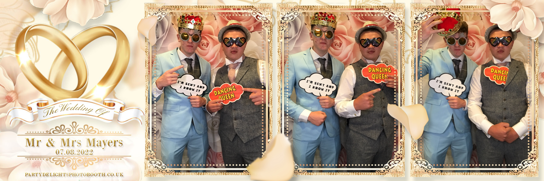 Mr & Mrs Mayers | View more photos from the event at gallery.partydelightsphotobooth.co.uk/u/PartyDelightsPhotoBooth/Mr-Mrs-Mayers
