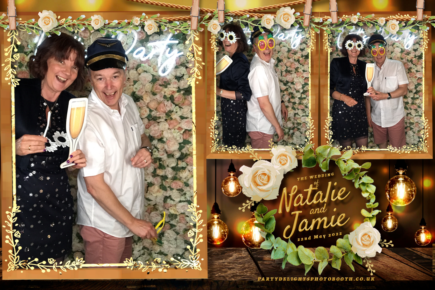Mr and Mrs Howard | View more photos from the event at gallery.partydelightsphotobooth.co.uk/u/PartyDelightsPhotoBooth/Mr-and-Mrs-Howard
