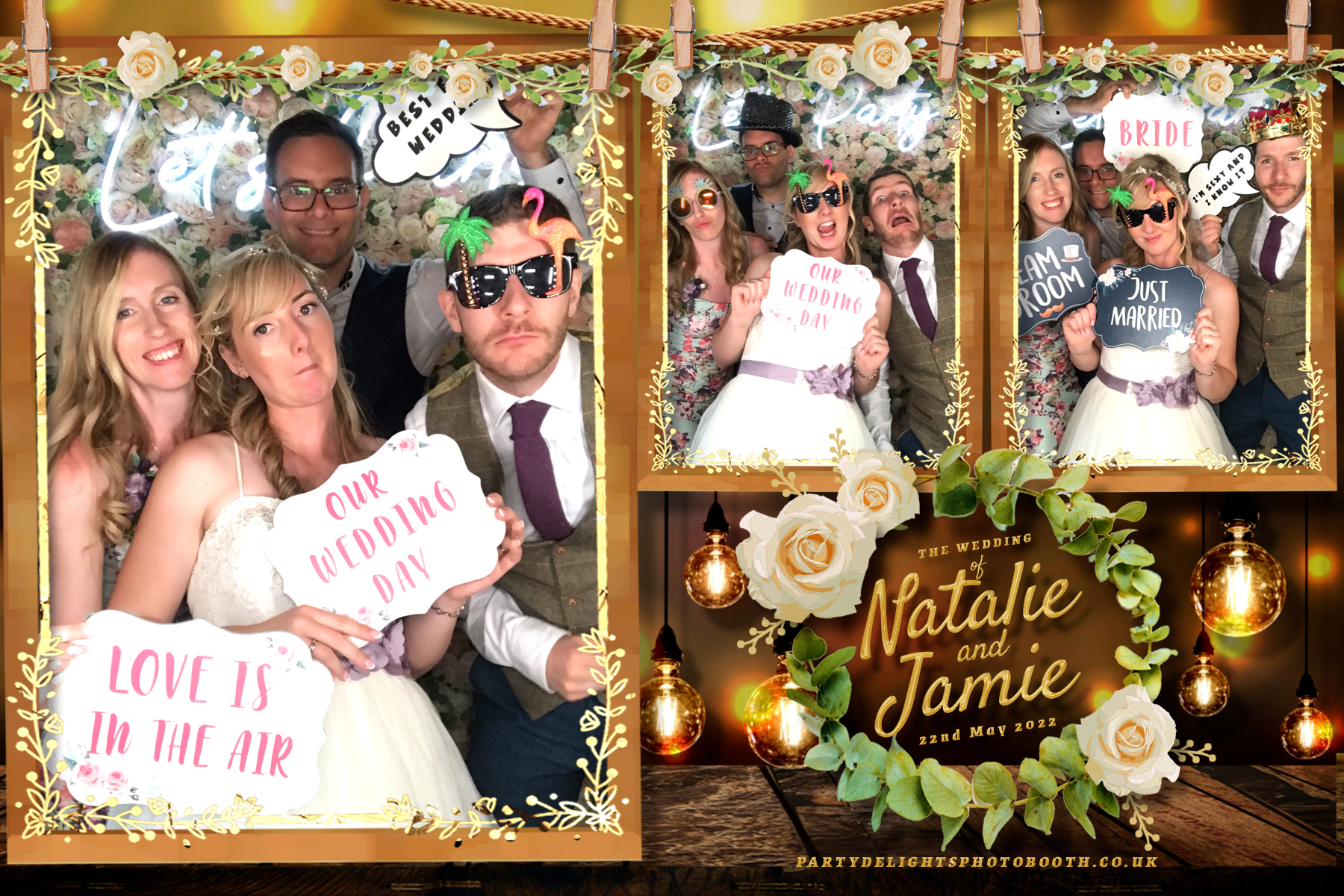 Mr and Mrs Howard | View more photos from the event at gallery.partydelightsphotobooth.co.uk/u/PartyDelightsPhotoBooth/Mr-and-Mrs-Howard