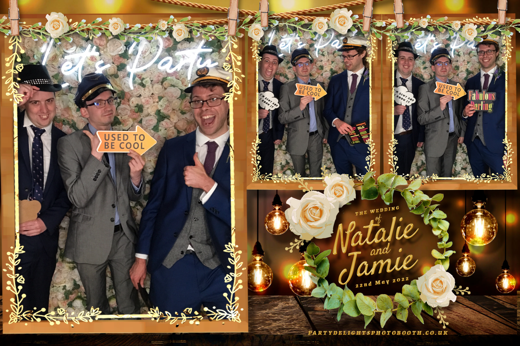 Mr and Mrs Howard | View more photos from the event at gallery.partydelightsphotobooth.co.uk/u/PartyDelightsPhotoBooth/Mr-and-Mrs-Howard