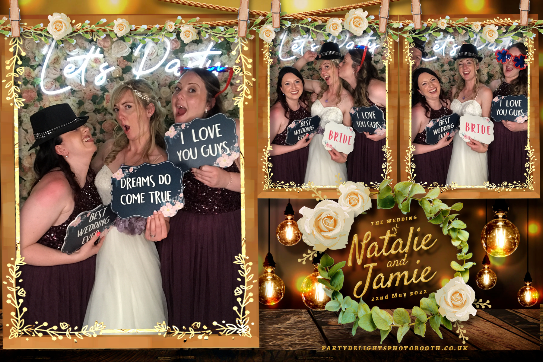 Mr and Mrs Howard | View more photos from the event at gallery.partydelightsphotobooth.co.uk/u/PartyDelightsPhotoBooth/Mr-and-Mrs-Howard