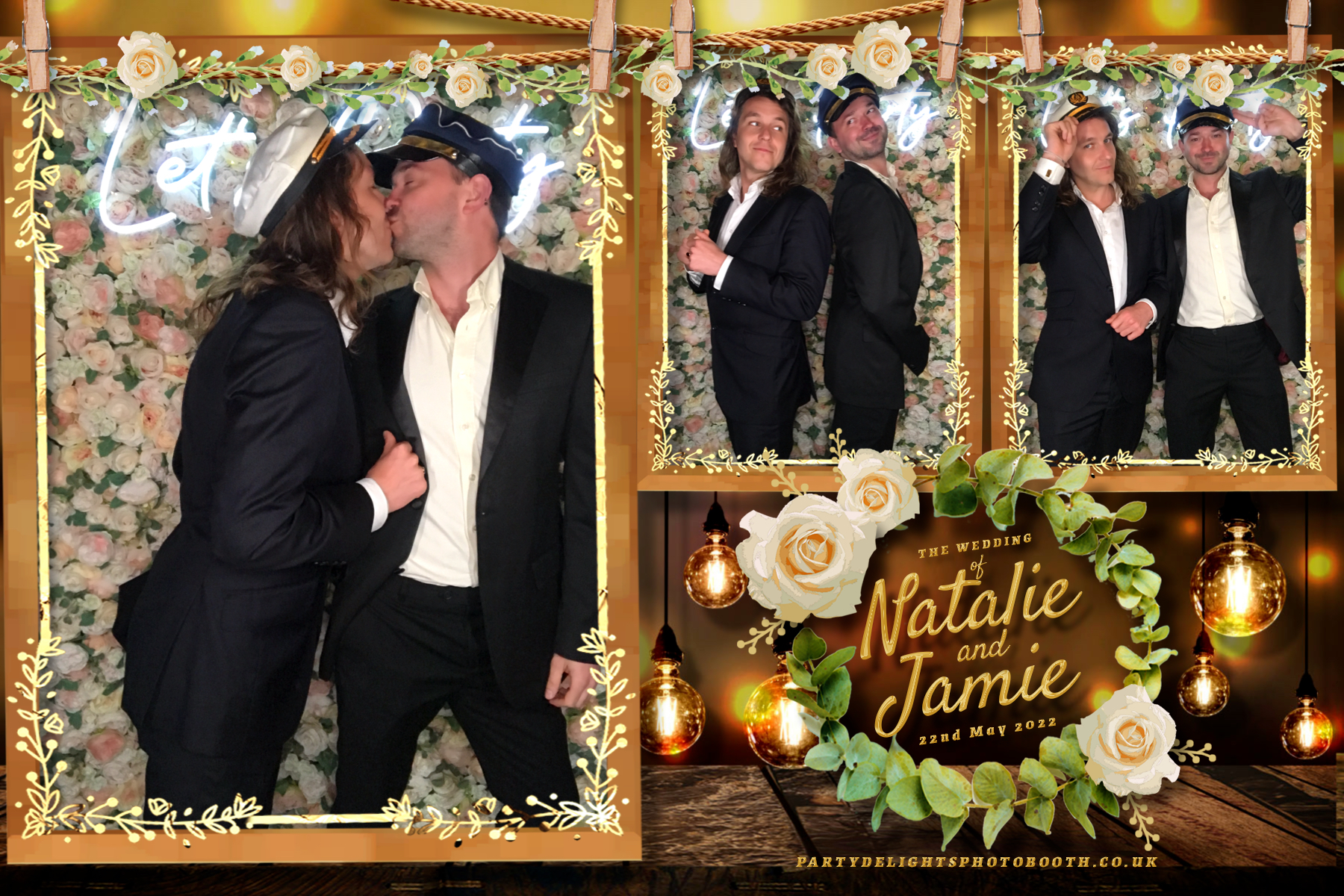 Mr and Mrs Howard | View more photos from the event at gallery.partydelightsphotobooth.co.uk/u/PartyDelightsPhotoBooth/Mr-and-Mrs-Howard