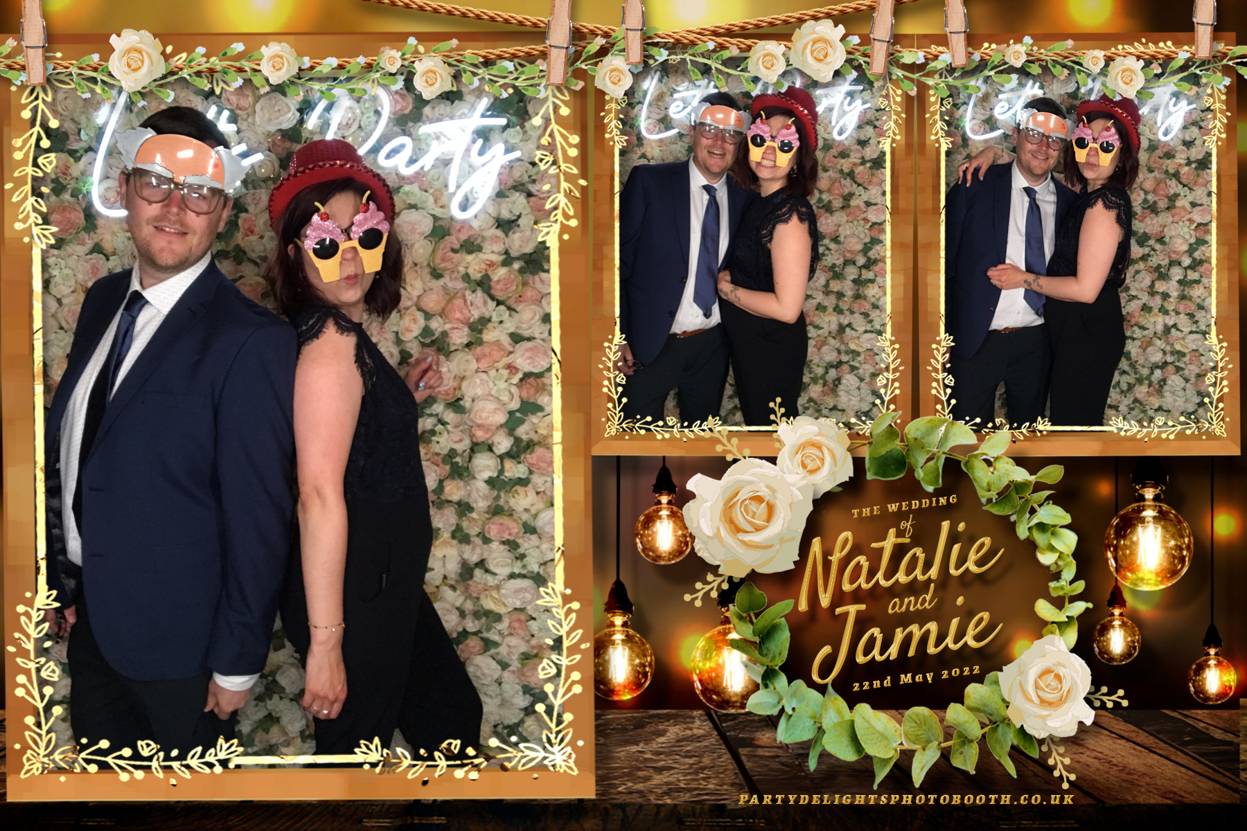 Mr and Mrs Howard | View more photos from the event at gallery.partydelightsphotobooth.co.uk/u/PartyDelightsPhotoBooth/Mr-and-Mrs-Howard