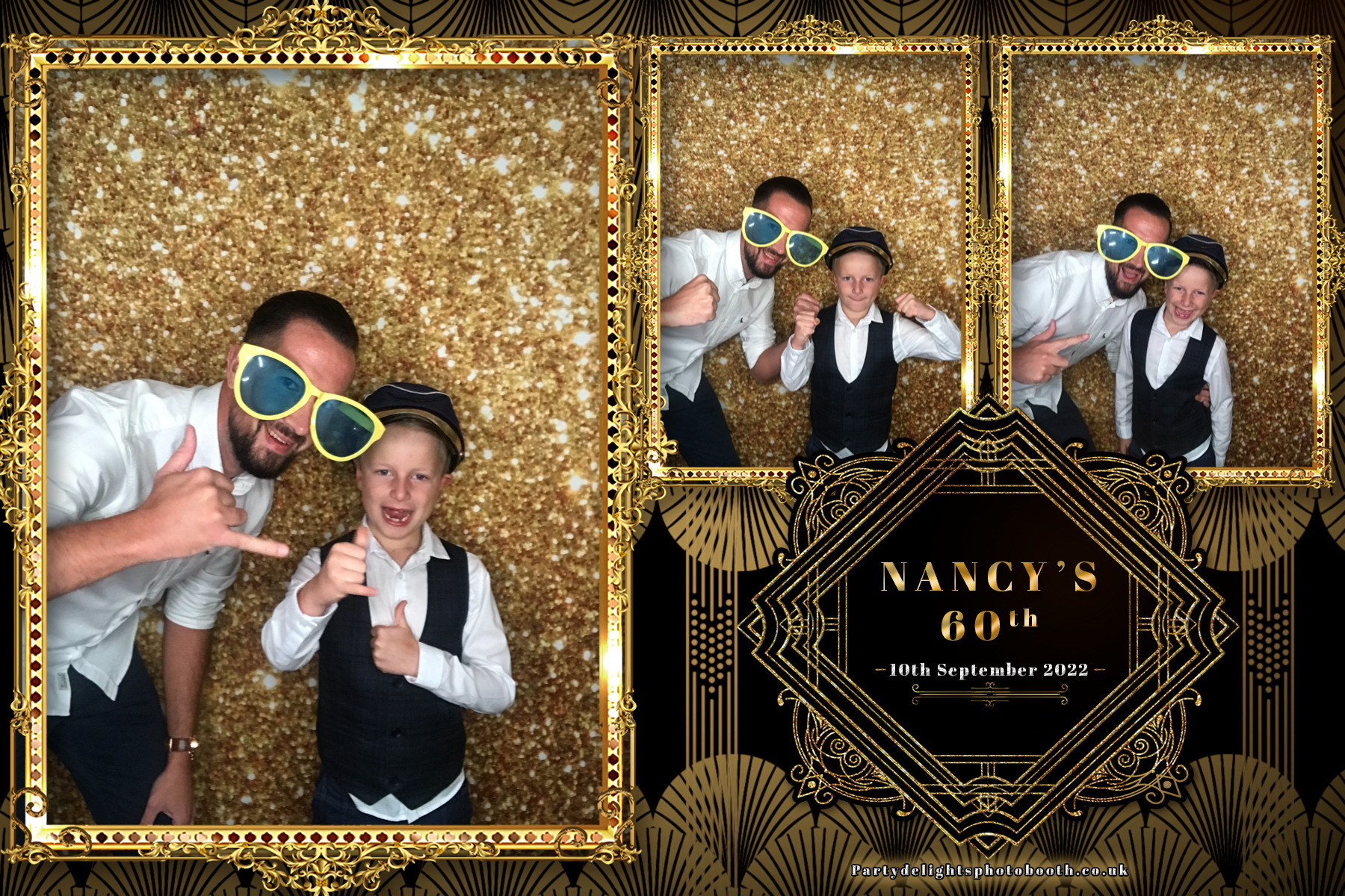 Nancy's 60th Birthday Party | View more photos from the event at gallery.partydelightsphotobooth.co.uk/u/PartyDelightsPhotoBooth/Nancys-60th-Birthday-Party