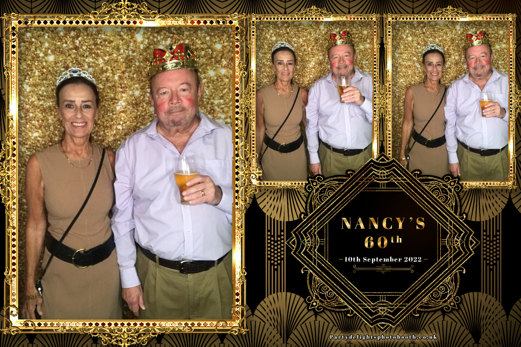 Nancy's 60th Birthday Party | View more photos from the event at gallery.partydelightsphotobooth.co.uk/u/PartyDelightsPhotoBooth/Nancys-60th-Birthday-Party