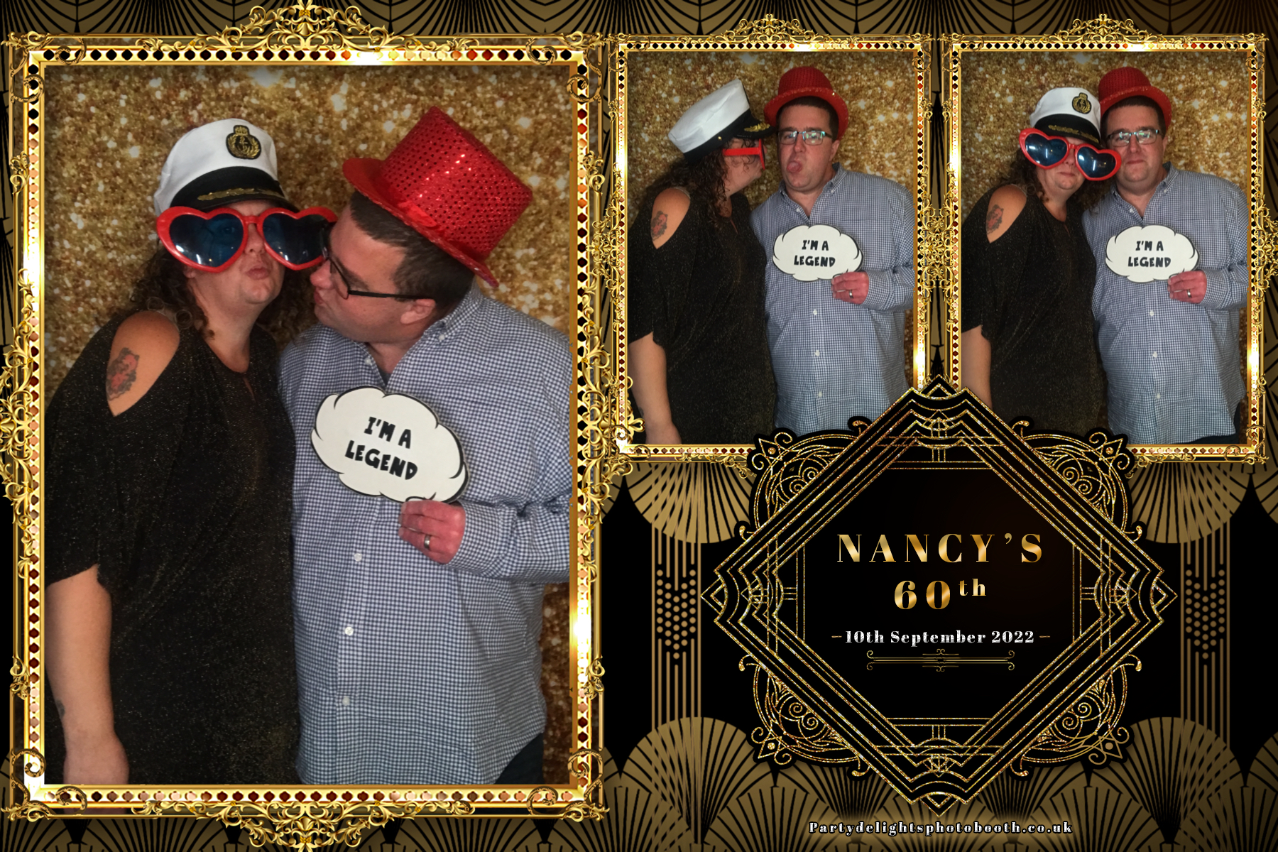 Nancy's 60th Birthday Party | View more photos from the event at gallery.partydelightsphotobooth.co.uk/u/PartyDelightsPhotoBooth/Nancys-60th-Birthday-Party