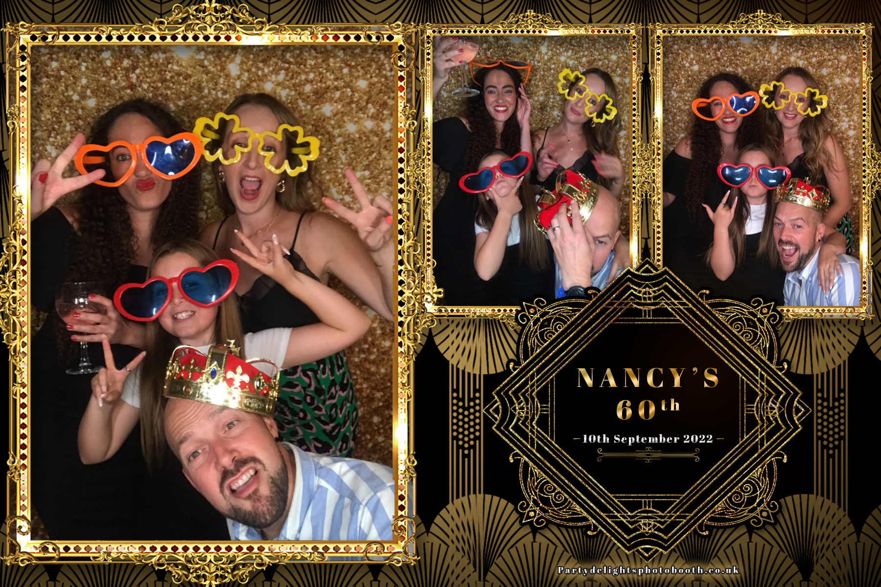 Nancy's 60th Birthday Party | View more photos from the event at gallery.partydelightsphotobooth.co.uk/u/PartyDelightsPhotoBooth/Nancys-60th-Birthday-Party