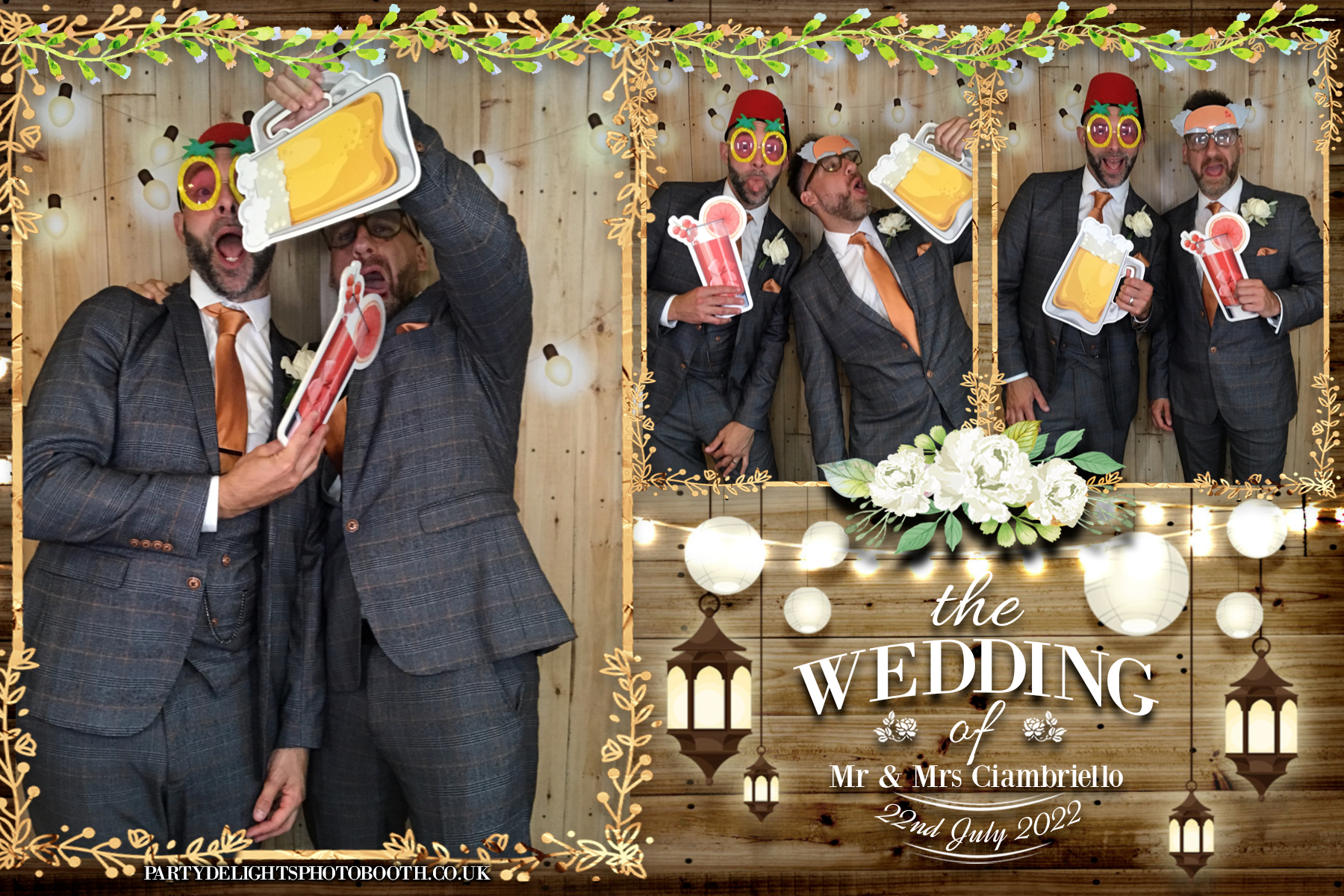 Paolo & Katie’s Wedding | View more photos from the event at gallery.partydelightsphotobooth.co.uk/u/PartyDelightsPhotoBooth/Paolo-Katie’s-Wedding