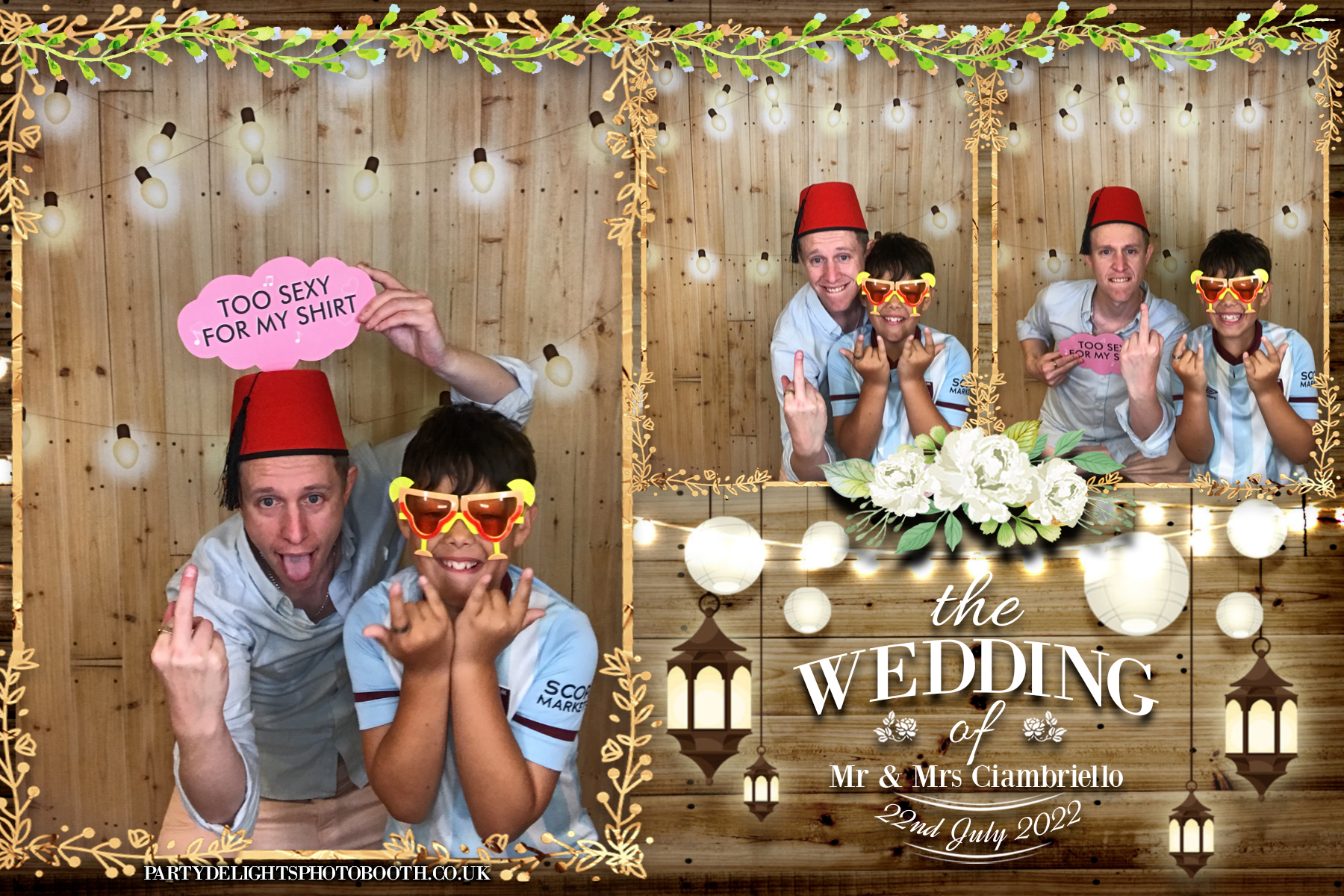 Paolo & Katie’s Wedding | View more photos from the event at gallery.partydelightsphotobooth.co.uk/u/PartyDelightsPhotoBooth/Paolo-Katie’s-Wedding