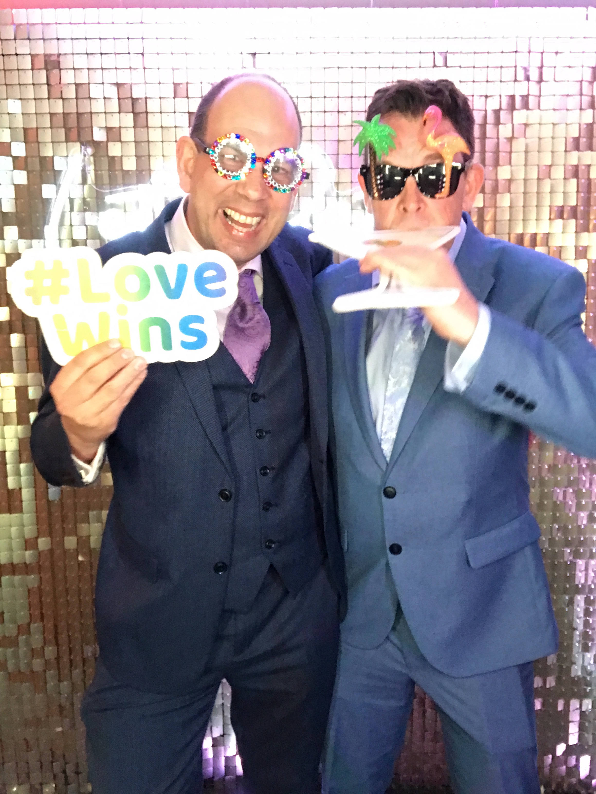 Richard & Geoff’s Wedding | View more photos from the event at gallery.partydelightsphotobooth.co.uk/u/PartyDelightsPhotoBooth/Richard-Geoff’s-Wedding