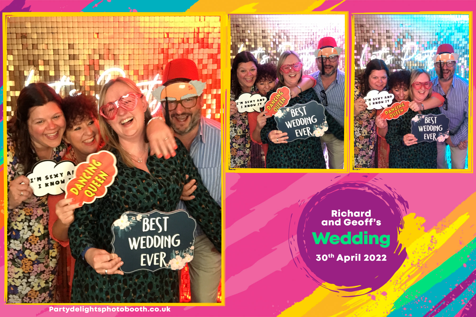 Richard & Geoff’s Wedding | View more photos from the event at gallery.partydelightsphotobooth.co.uk/u/PartyDelightsPhotoBooth/Richard-Geoff’s-Wedding