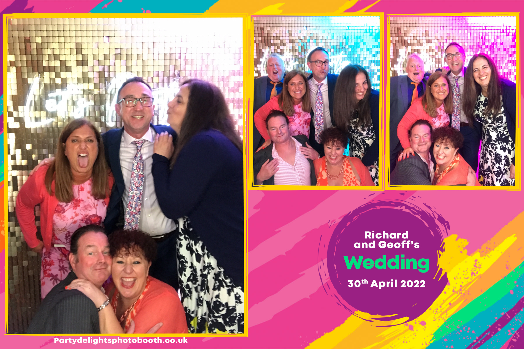 Richard & Geoff’s Wedding | View more photos from the event at gallery.partydelightsphotobooth.co.uk/u/PartyDelightsPhotoBooth/Richard-Geoff’s-Wedding