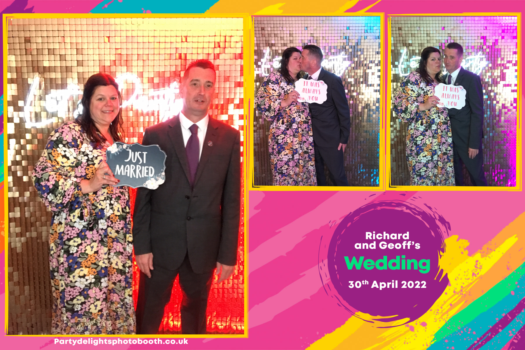 Richard & Geoff’s Wedding | View more photos from the event at gallery.partydelightsphotobooth.co.uk/u/PartyDelightsPhotoBooth/Richard-Geoff’s-Wedding