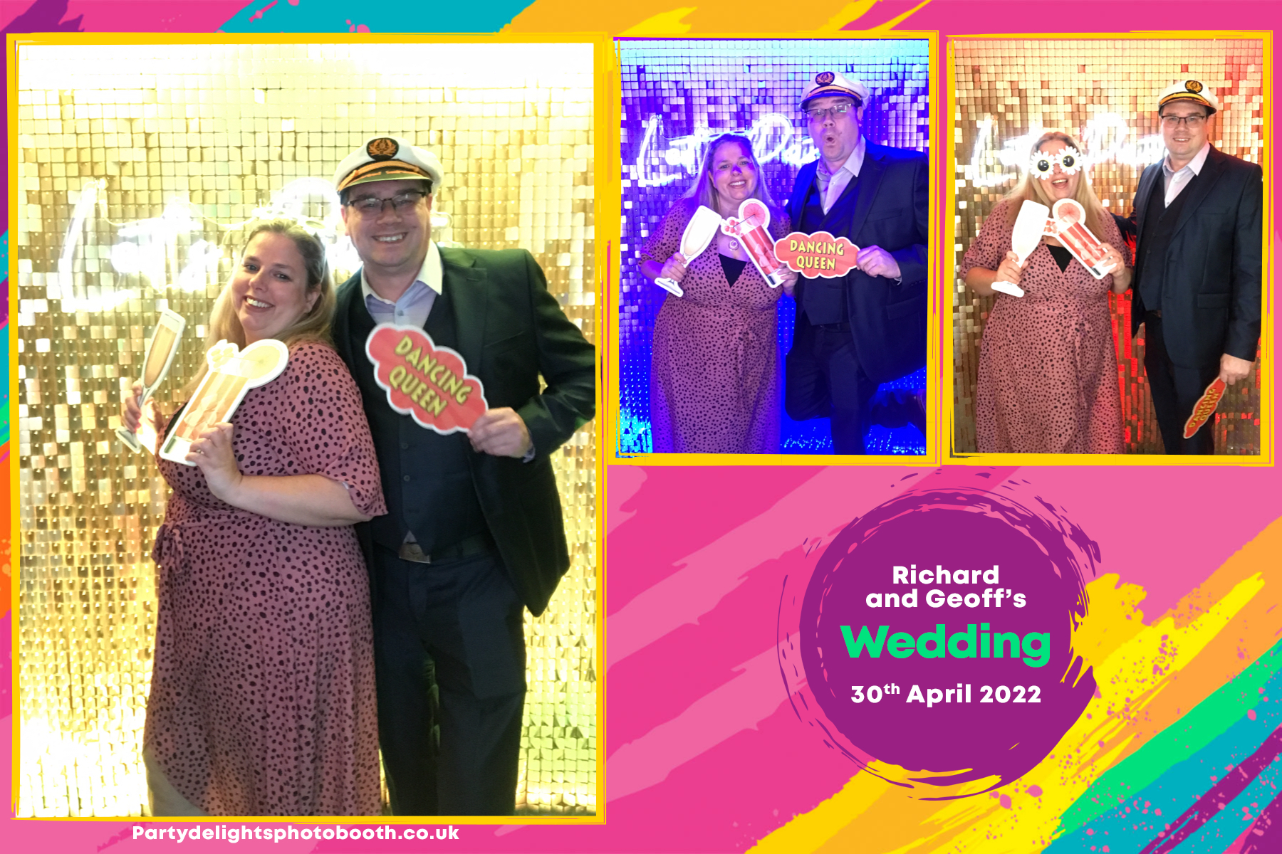 Richard & Geoff’s Wedding | View more photos from the event at gallery.partydelightsphotobooth.co.uk/u/PartyDelightsPhotoBooth/Richard-Geoff’s-Wedding