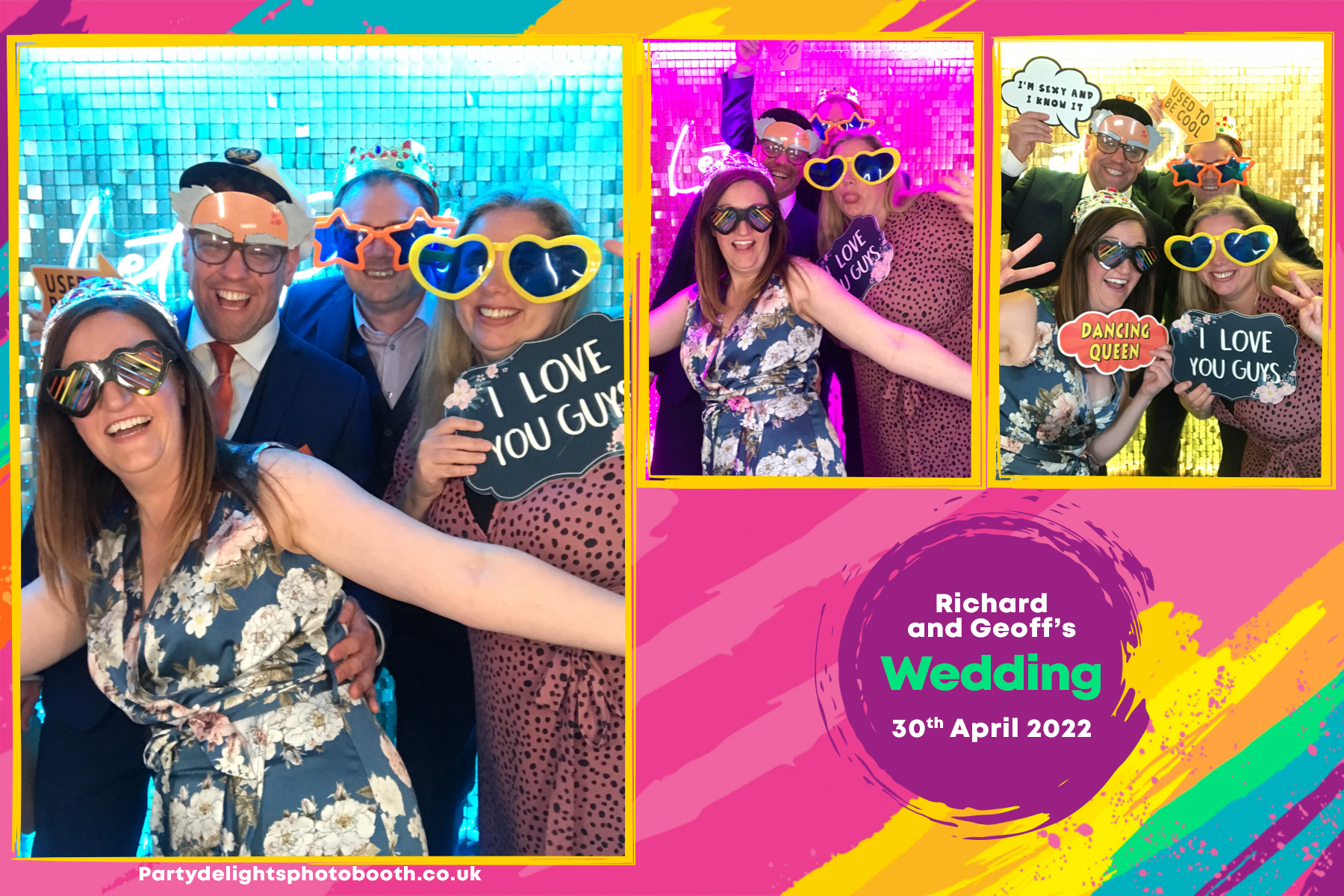 Richard & Geoff’s Wedding | View more photos from the event at gallery.partydelightsphotobooth.co.uk/u/PartyDelightsPhotoBooth/Richard-Geoff’s-Wedding