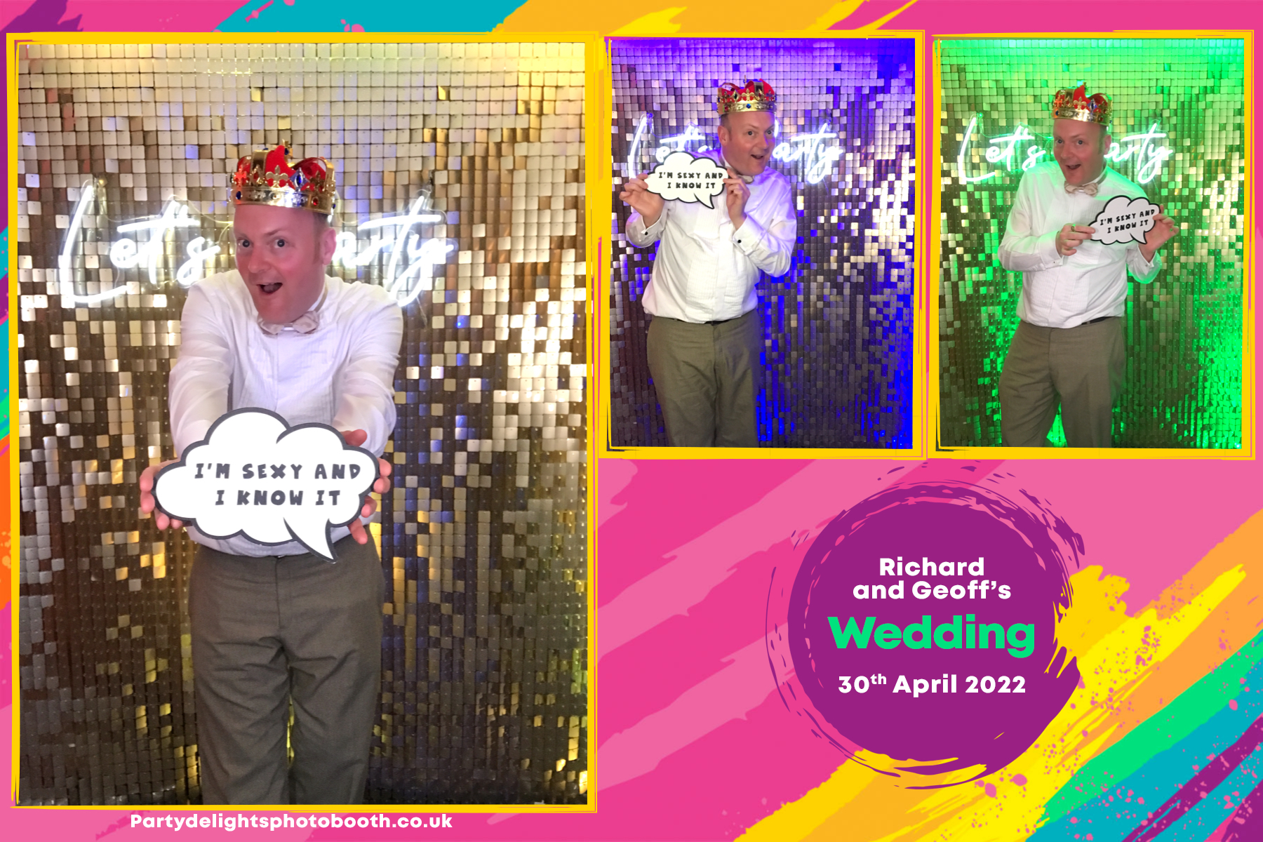 Richard & Geoff’s Wedding | View more photos from the event at gallery.partydelightsphotobooth.co.uk/u/PartyDelightsPhotoBooth/Richard-Geoff’s-Wedding