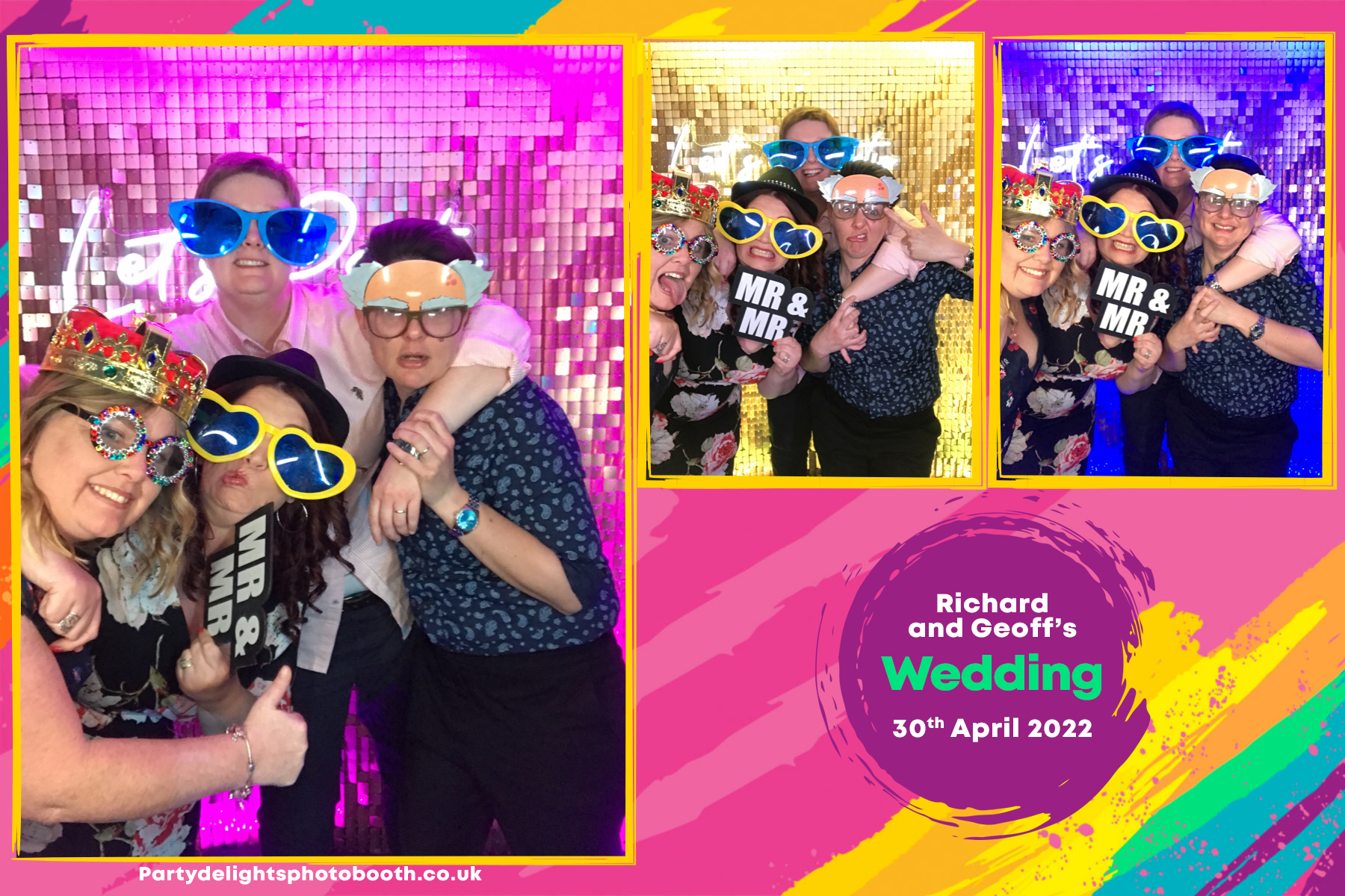 Richard & Geoff’s Wedding | View more photos from the event at gallery.partydelightsphotobooth.co.uk/u/PartyDelightsPhotoBooth/Richard-Geoff’s-Wedding